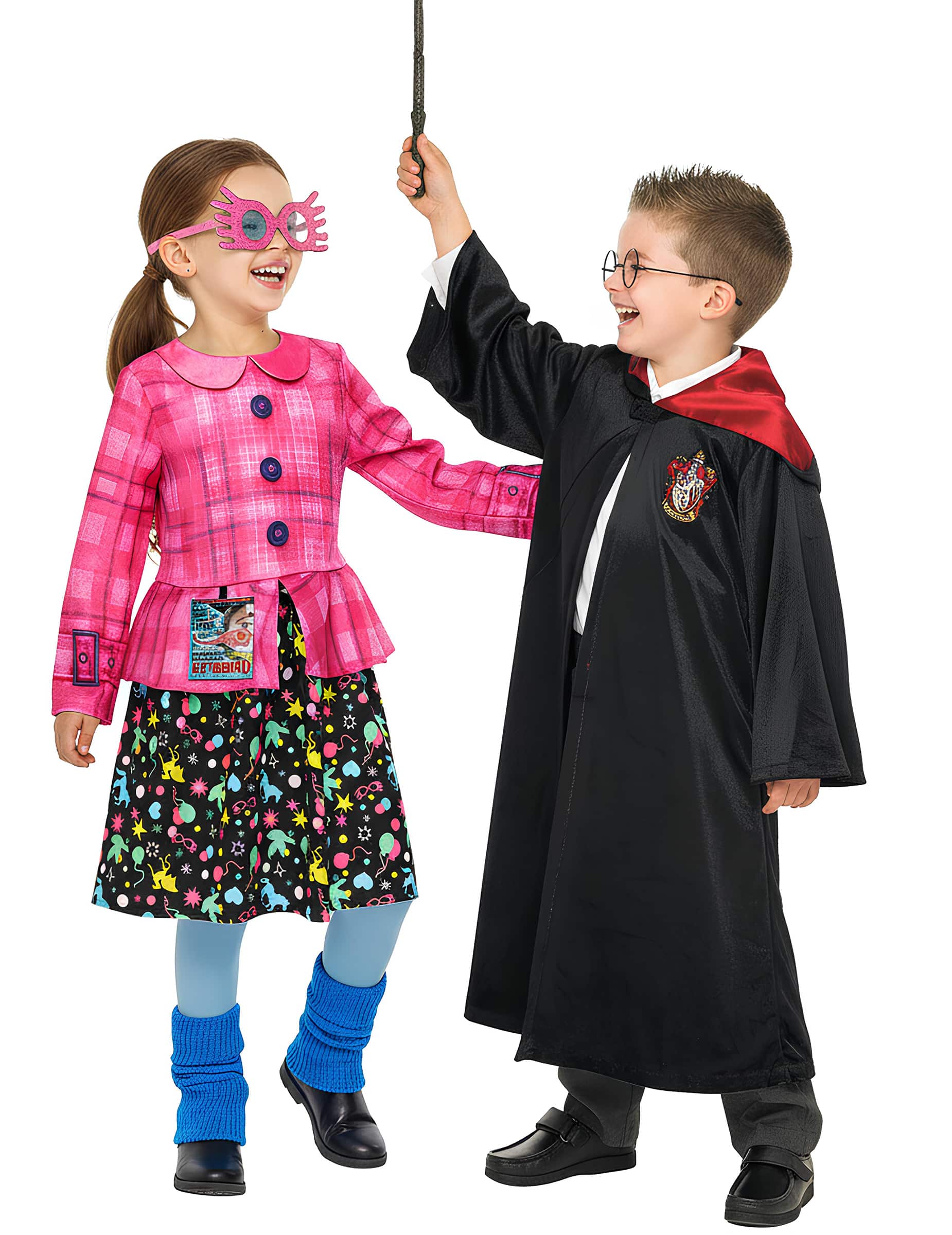 Harry Potter Umhang und Luna Lovegood Kostüm für Kinder bunt