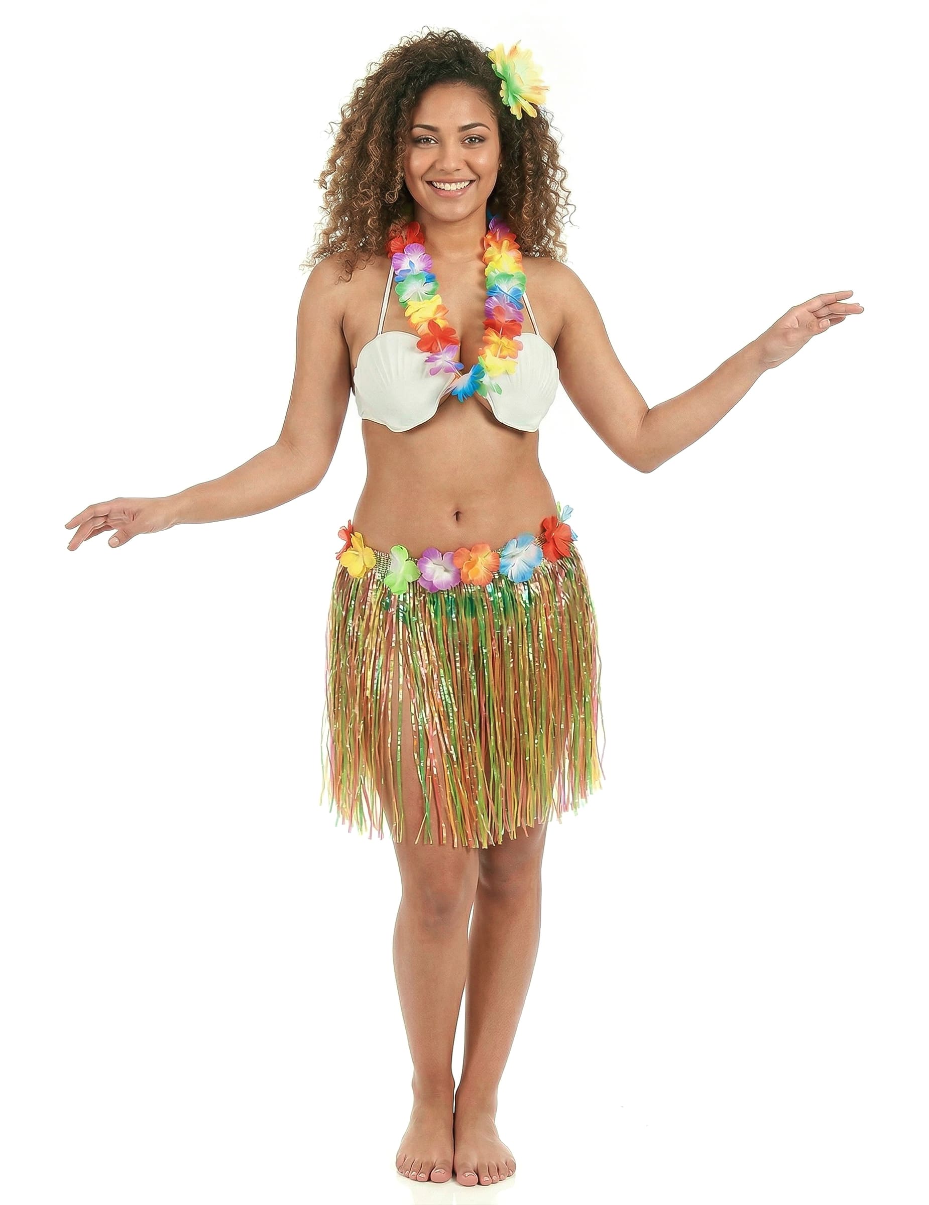 Hawaii-Damenkostüm bunt