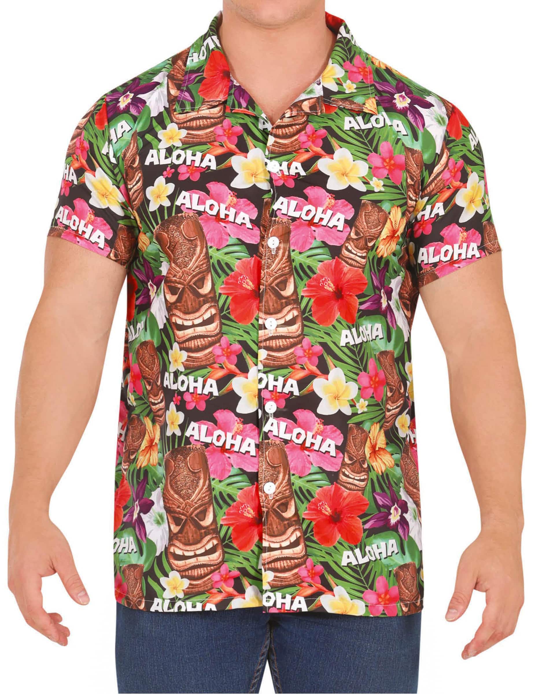 Hawaii Hemd Aloha Herren bunt