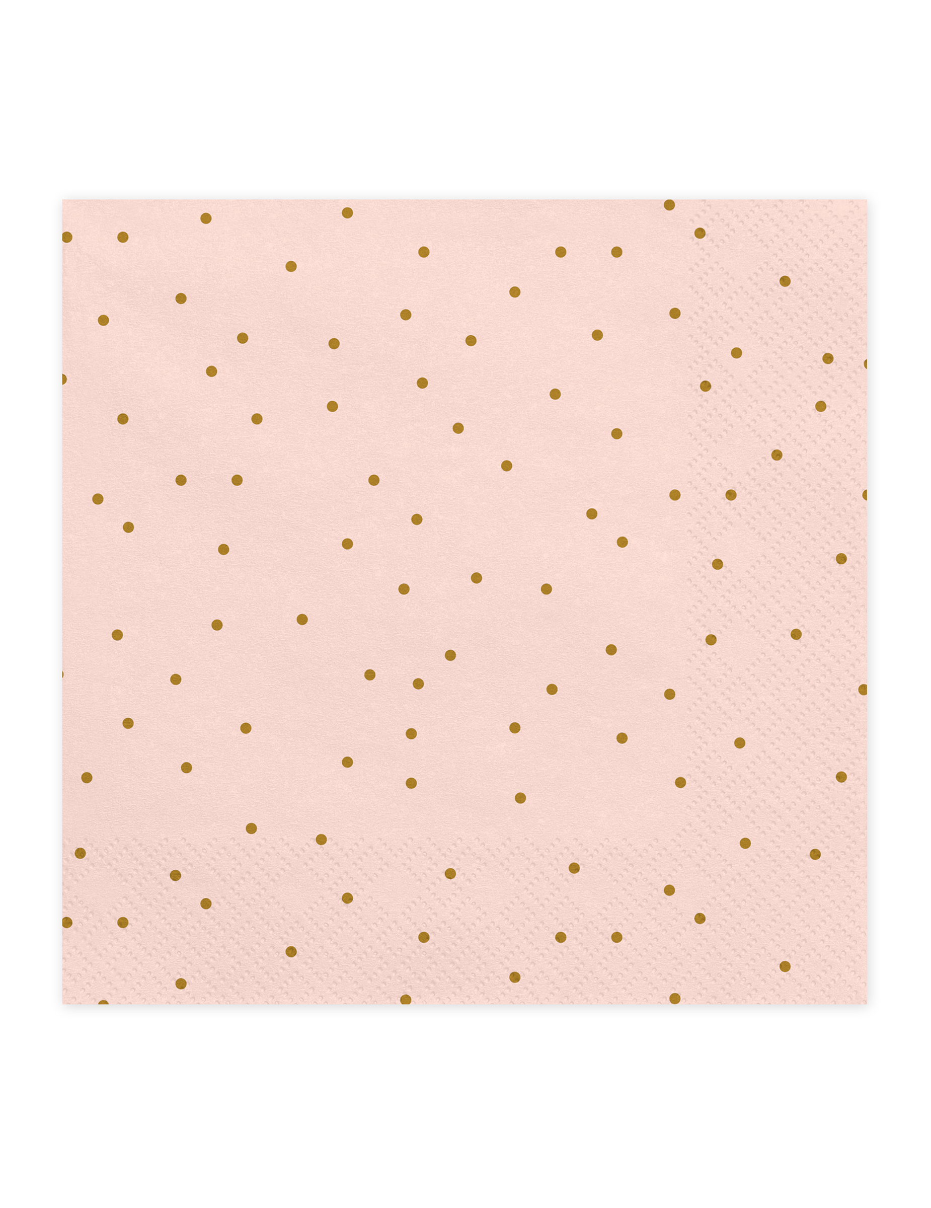 Hellrosa Papierservietten 20 Stück 17 x 17 cm