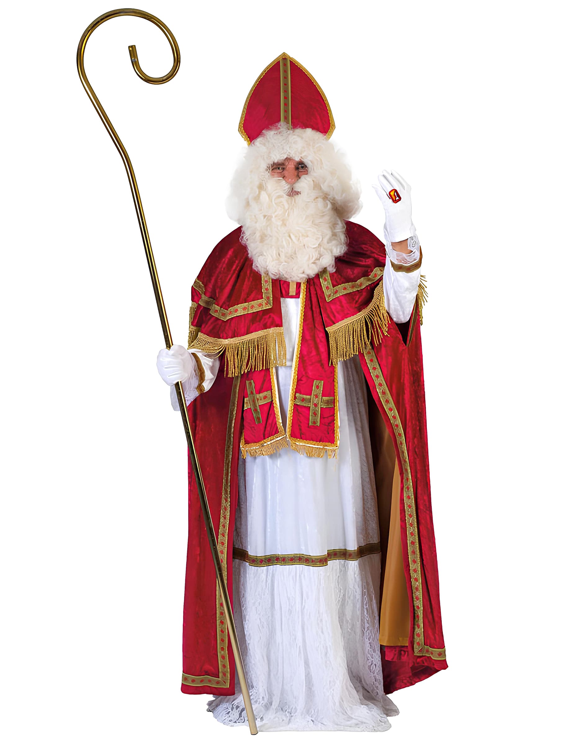 Hochwertiges Nikolaus-Herrenkostüm
