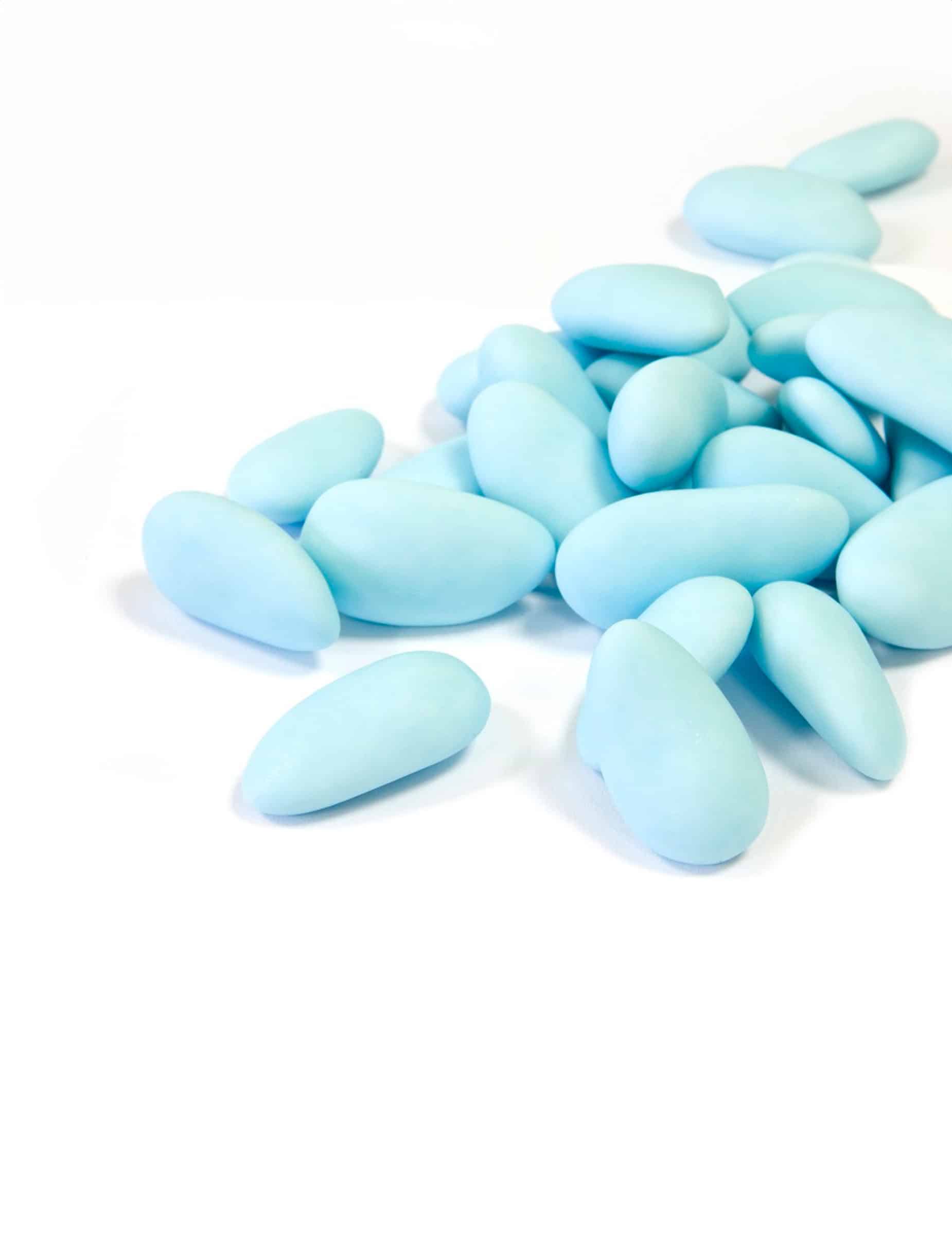 Hochzeitsmandeln Blau Dragées Mandeln Farbe Blau 500 g