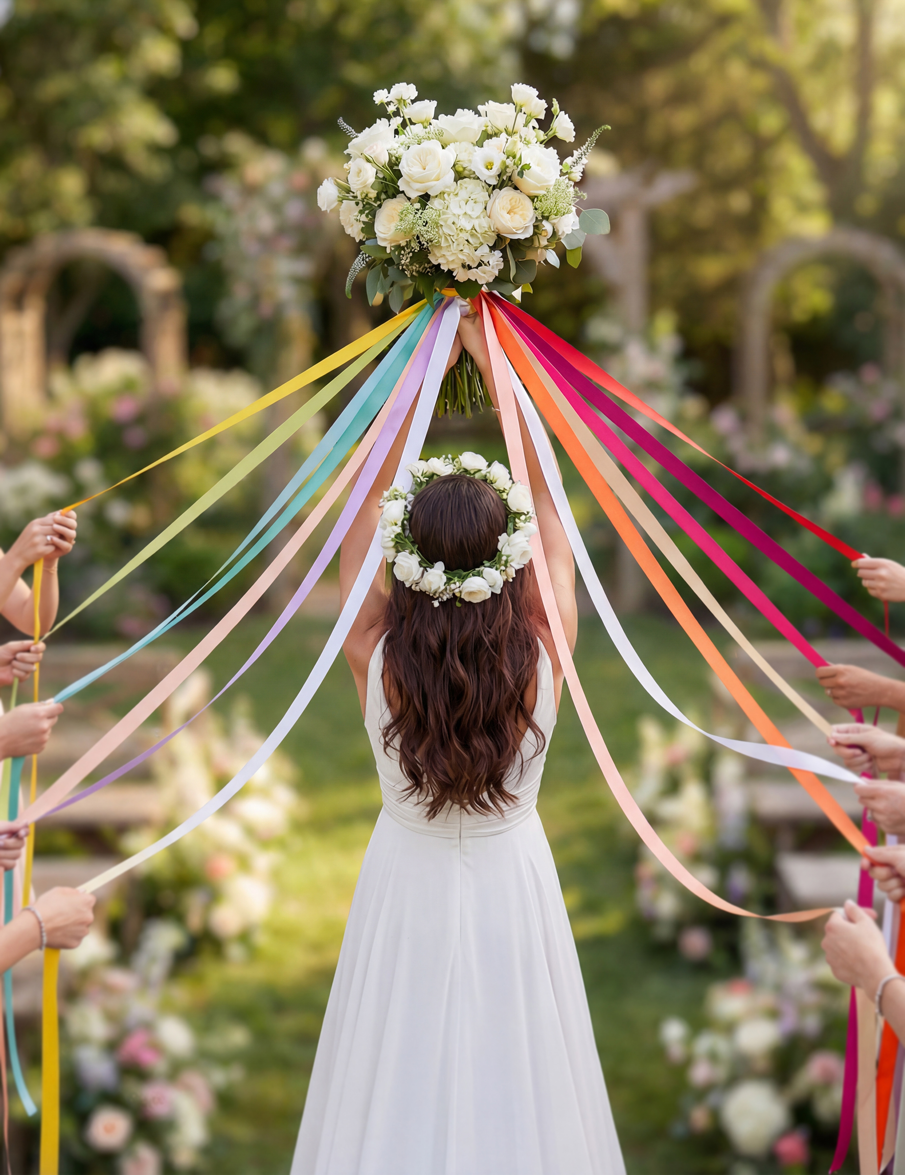 Hochzeitsspiel Bänder Spiel der Bänder für die Hochzeit