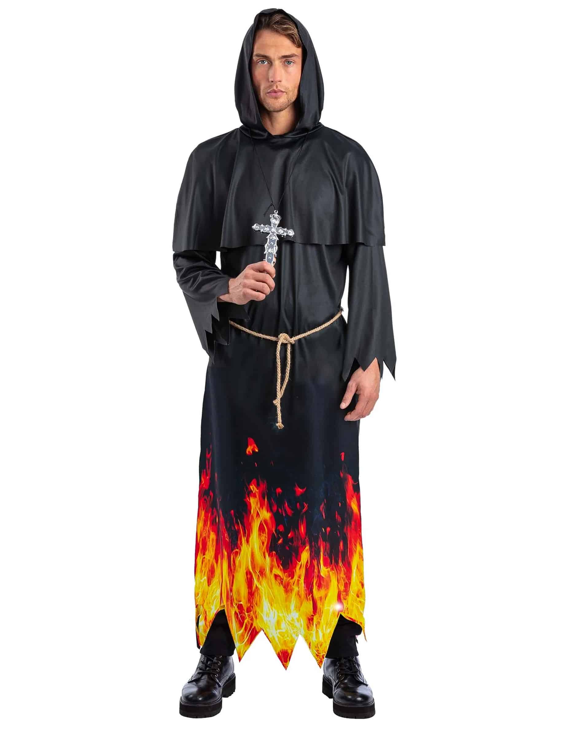 Höllischer Priester Kostüm für Herren