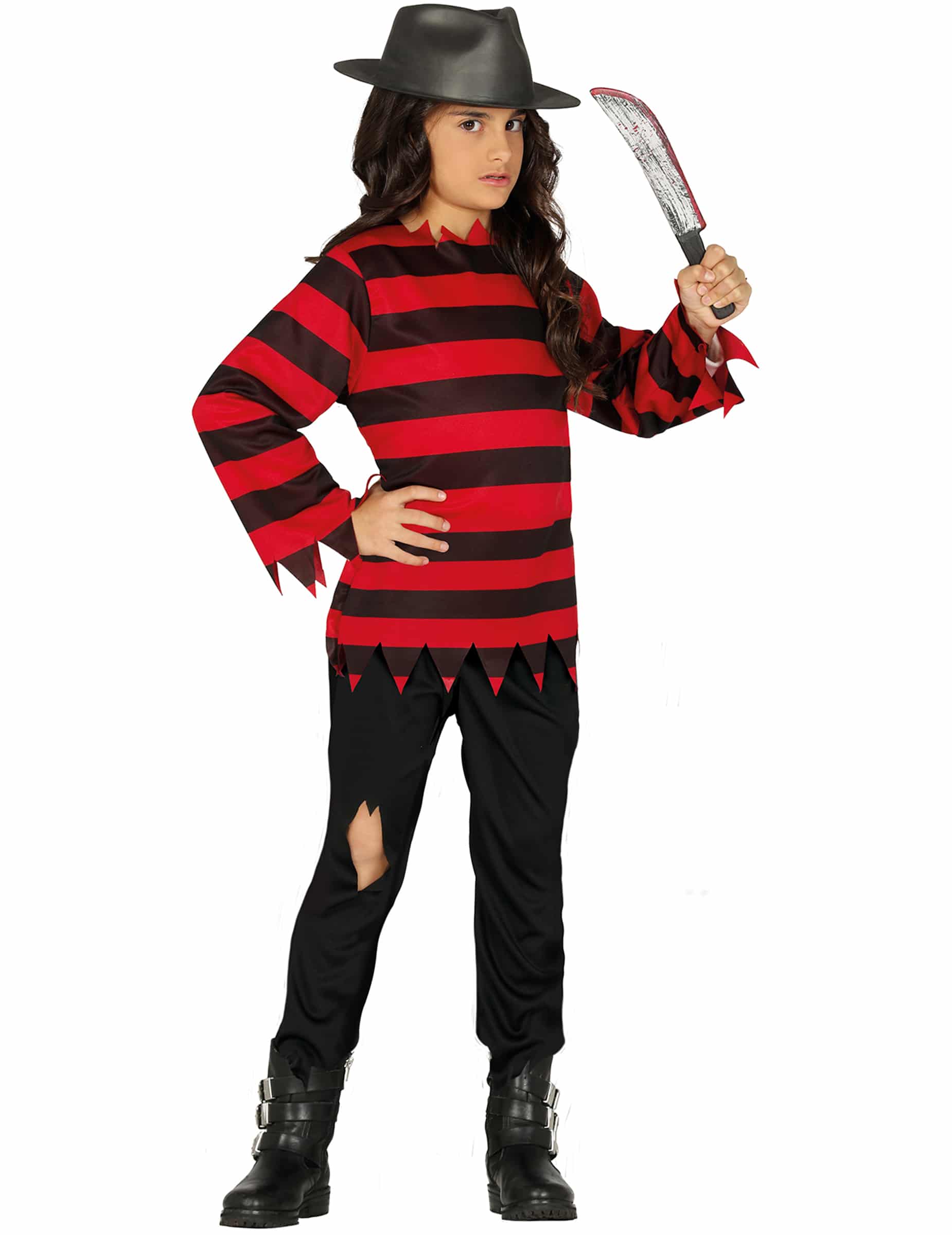 Horrorfilm Mörder Kostüm für Kinder