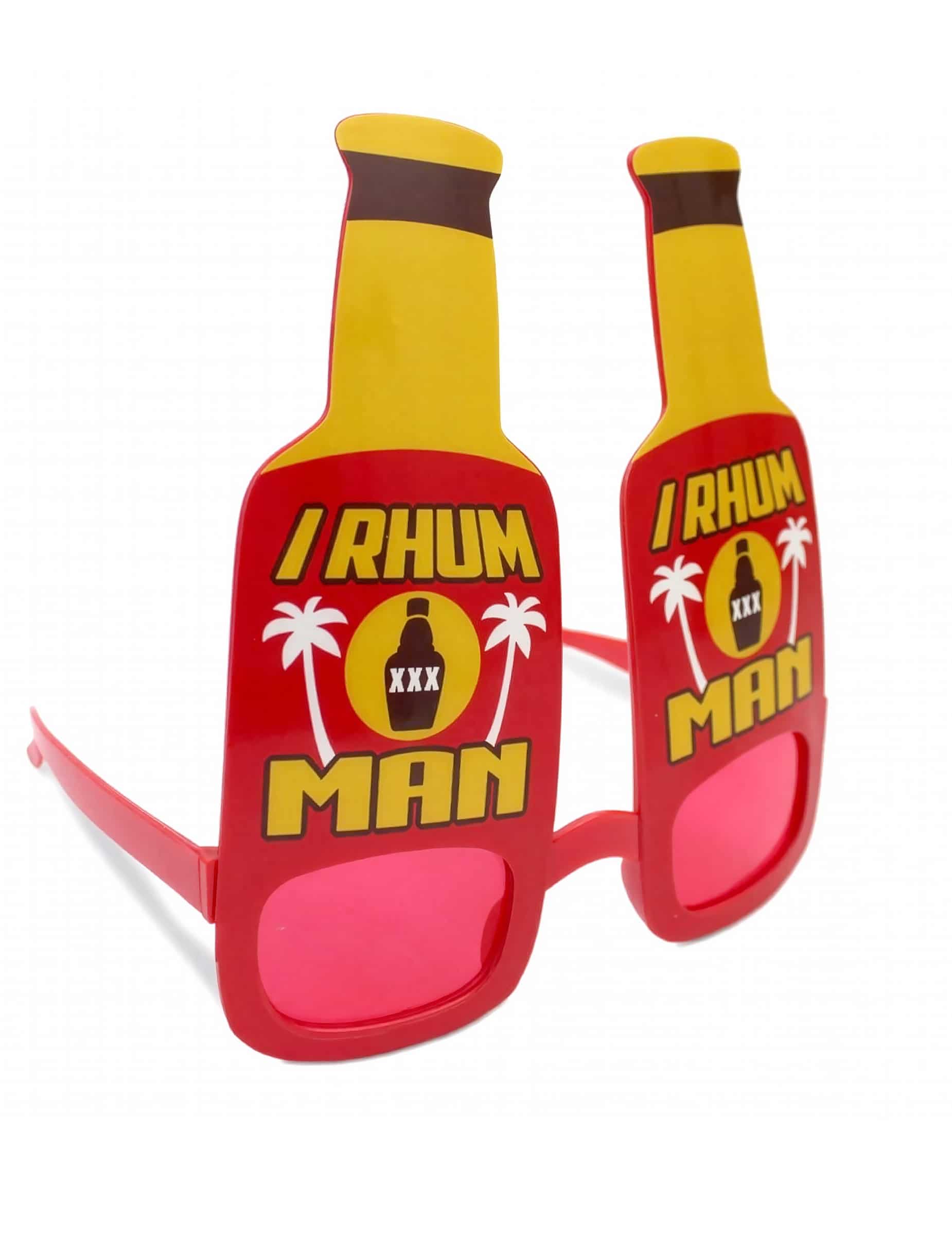Humor Brille Rhum Man