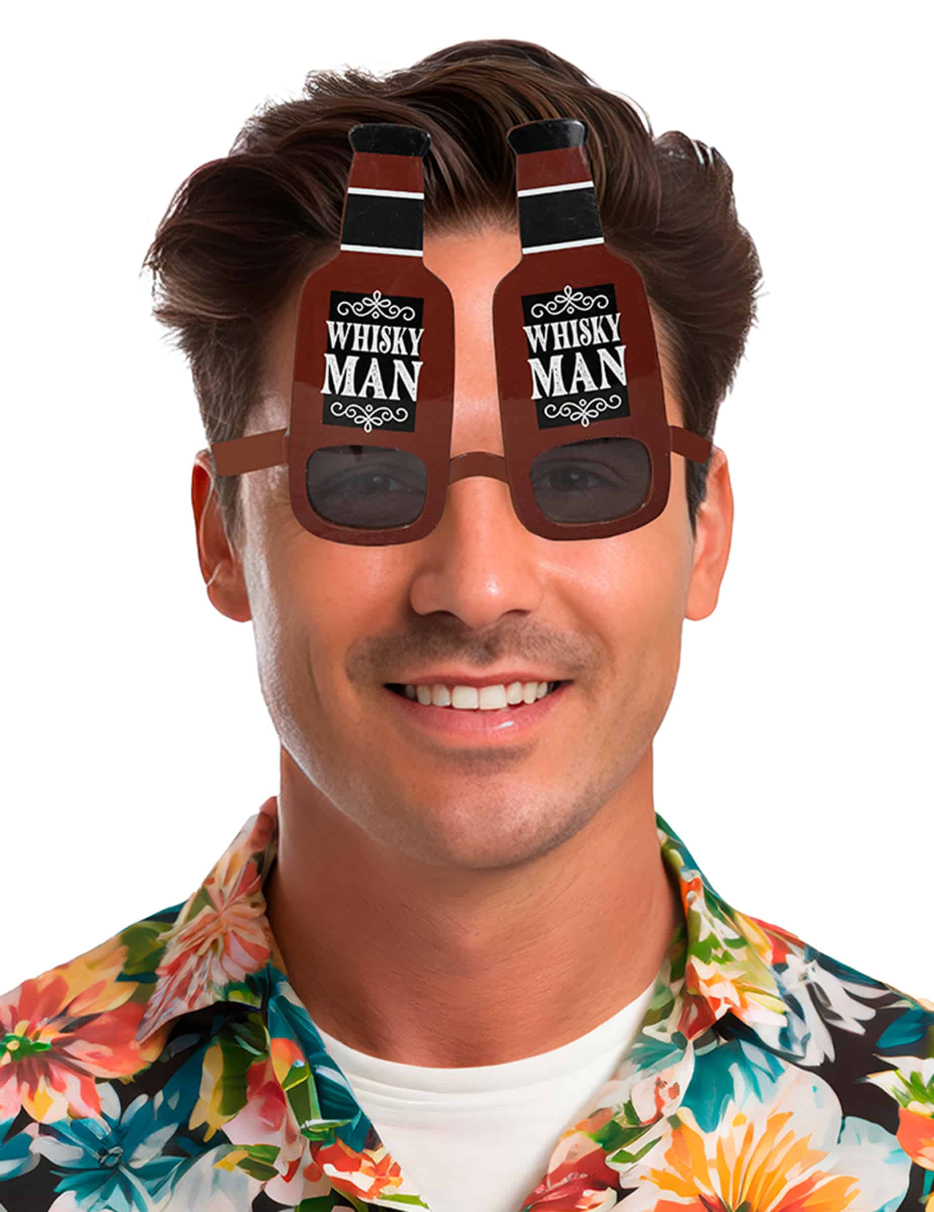 Humor Brille Whisky Flaschen für Erwachsene