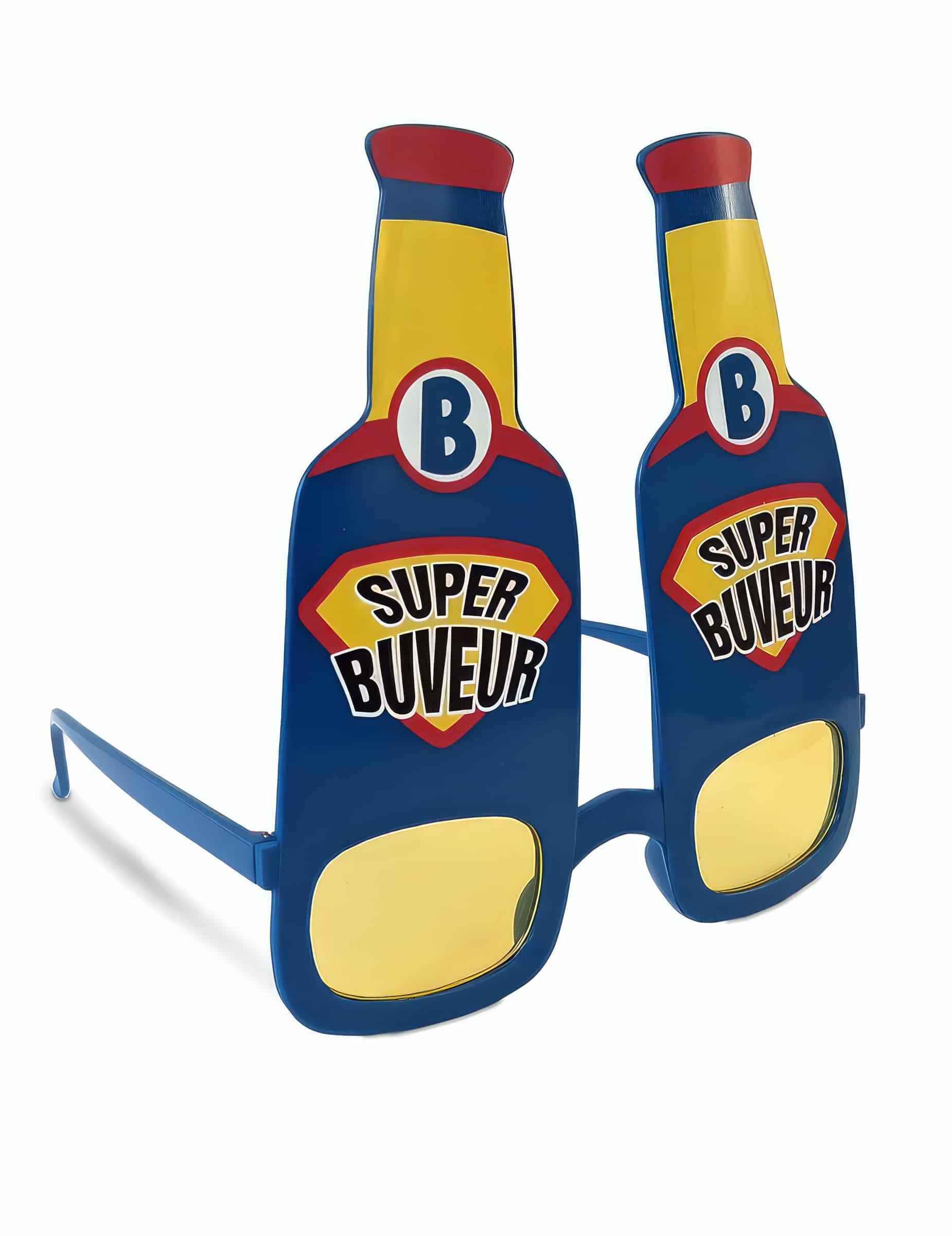 Humorvolle Brille Super Buveur