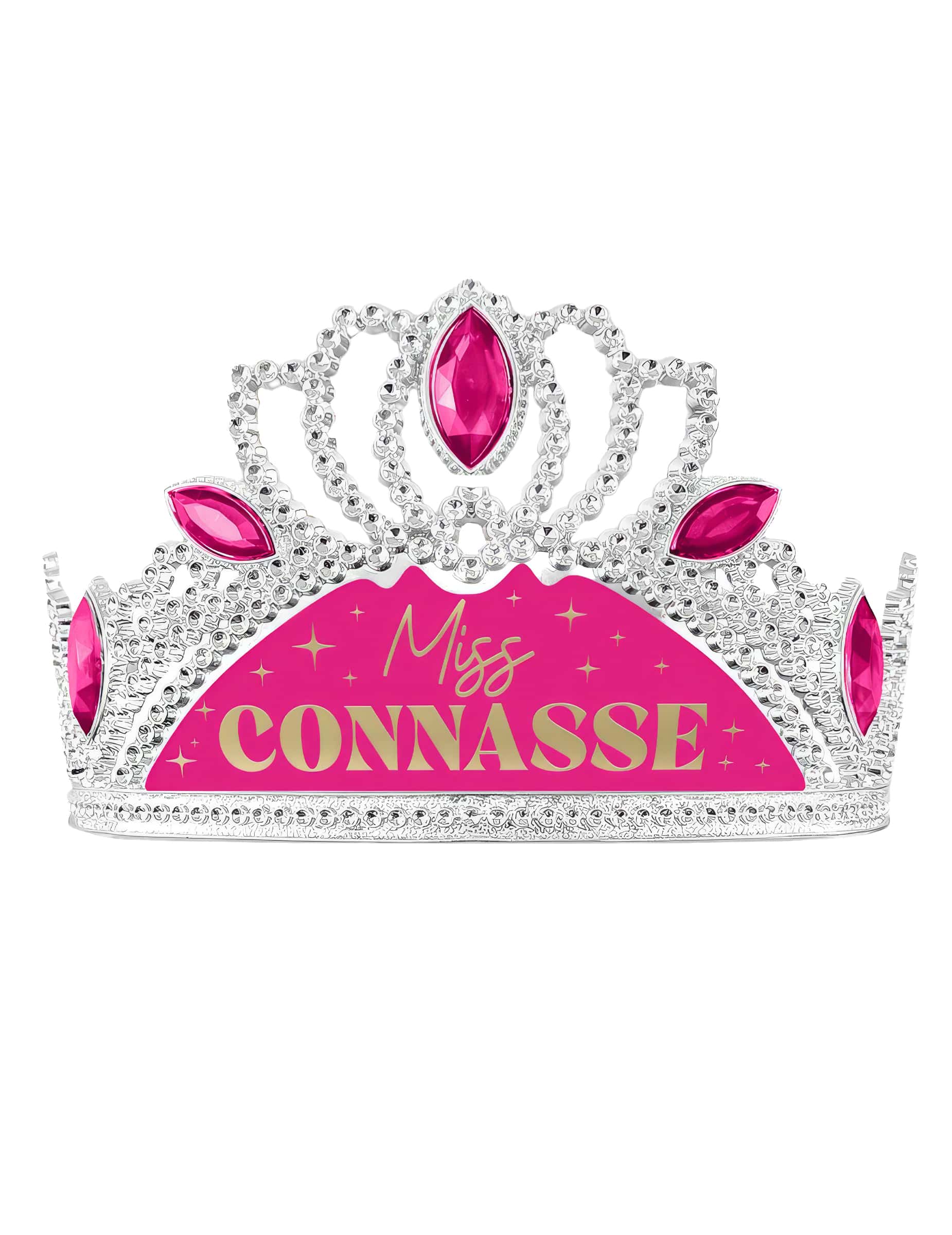 Humorvolles Diadem "Miss Connasse"