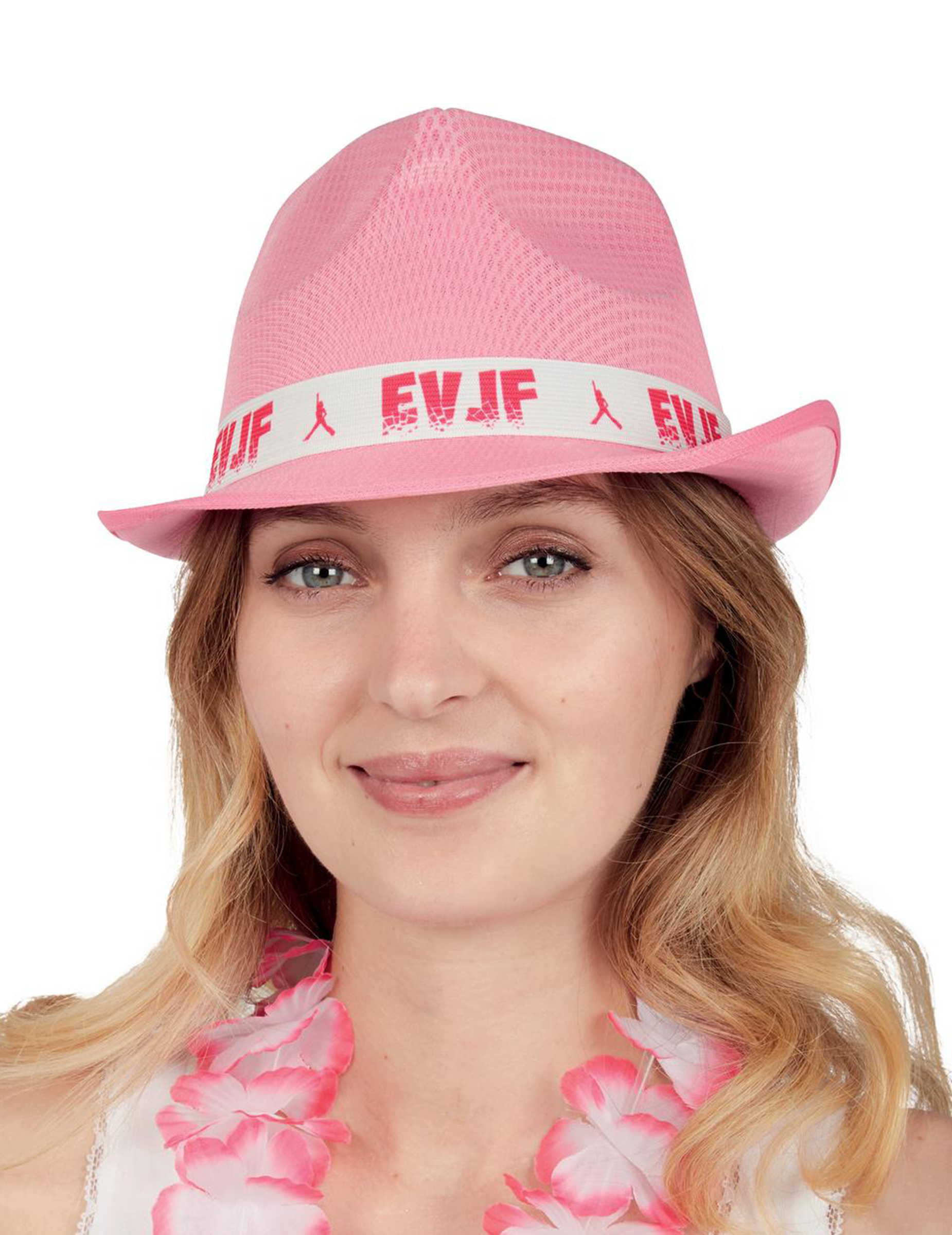 Hut JGA Braut Rosa EVJF Hut rosa für Erwachsene