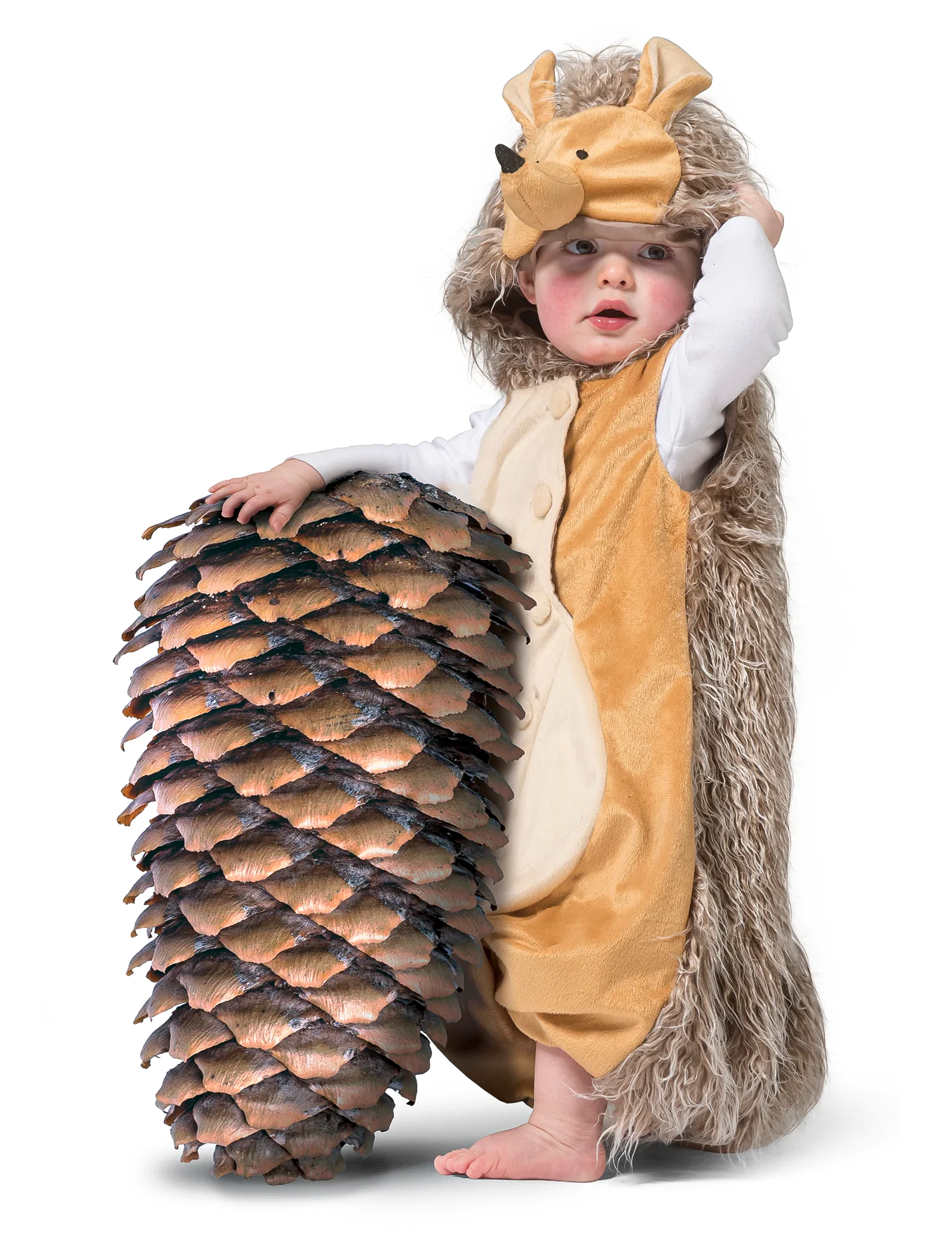 Igel-Kostüm für Babys braun