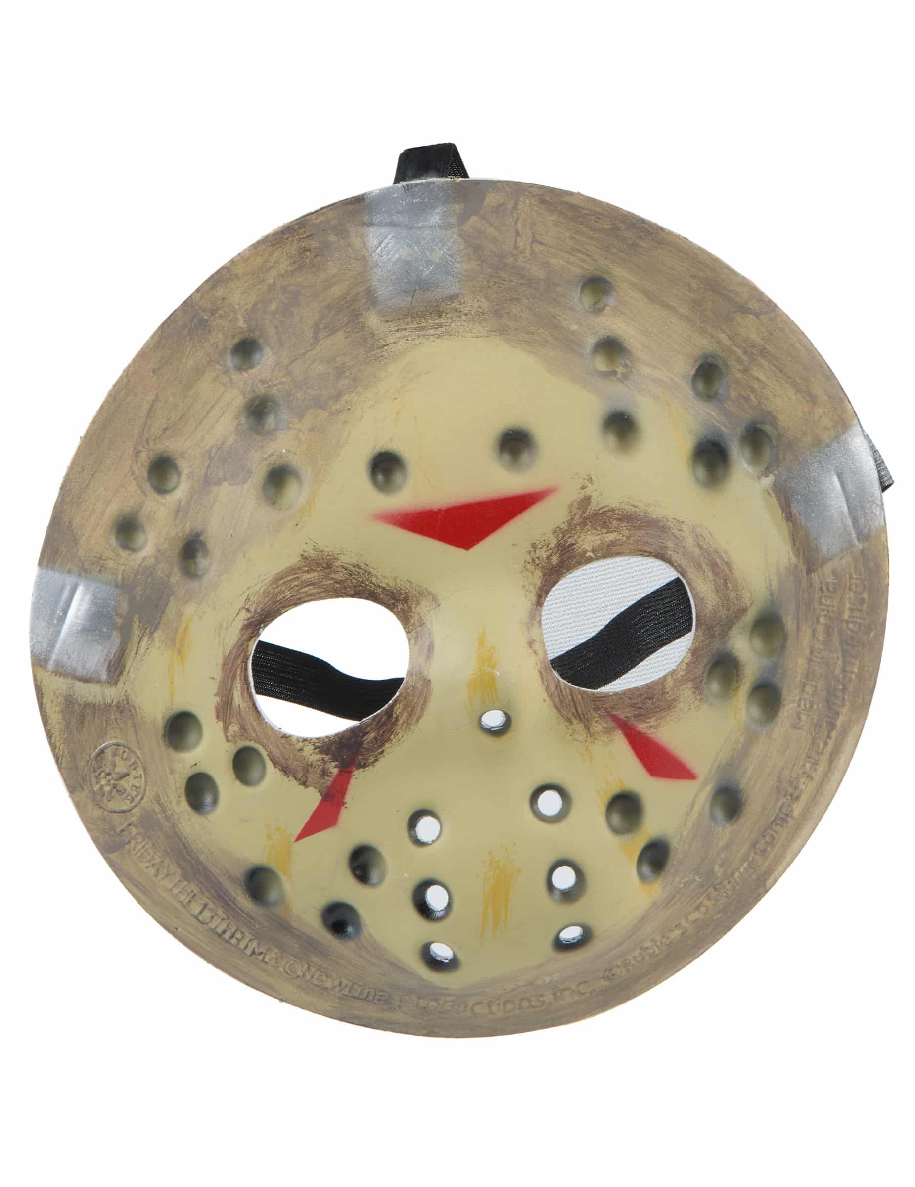 Jason Maske Deluxe beige-rot