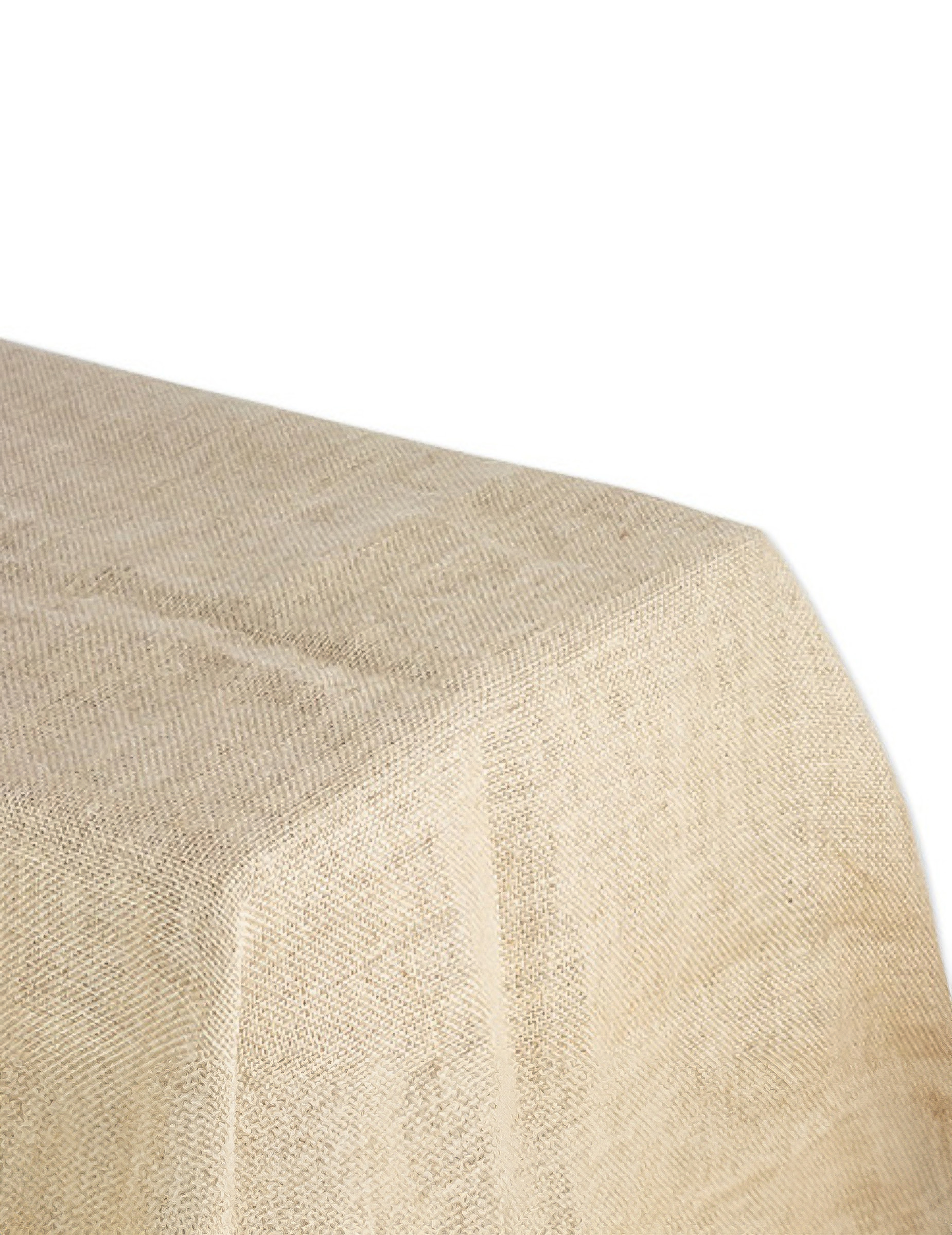 Jute Tischdecke Rechteckig 240 x 120 cm