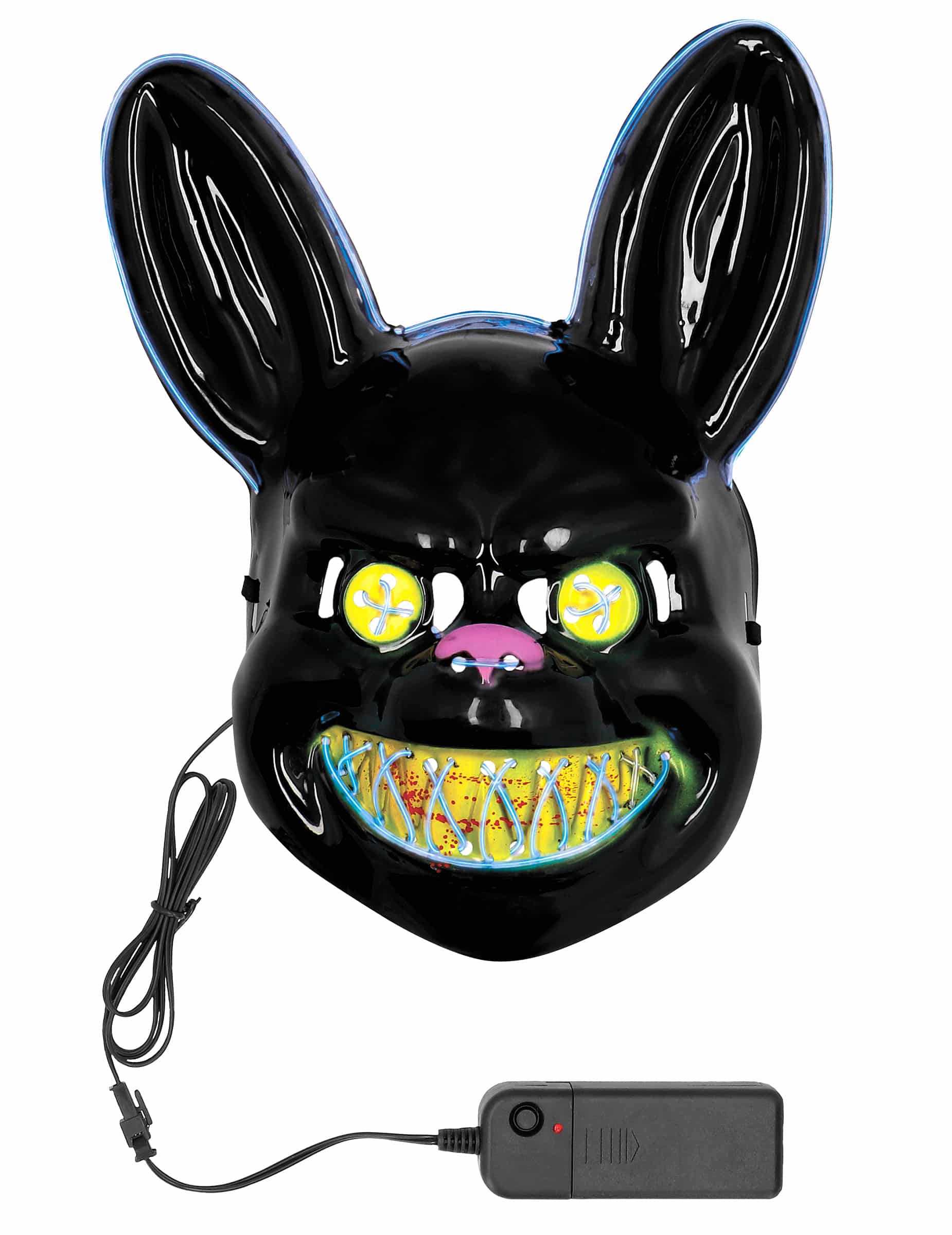 Killer Rabbit LED-Maske für Erwachsene