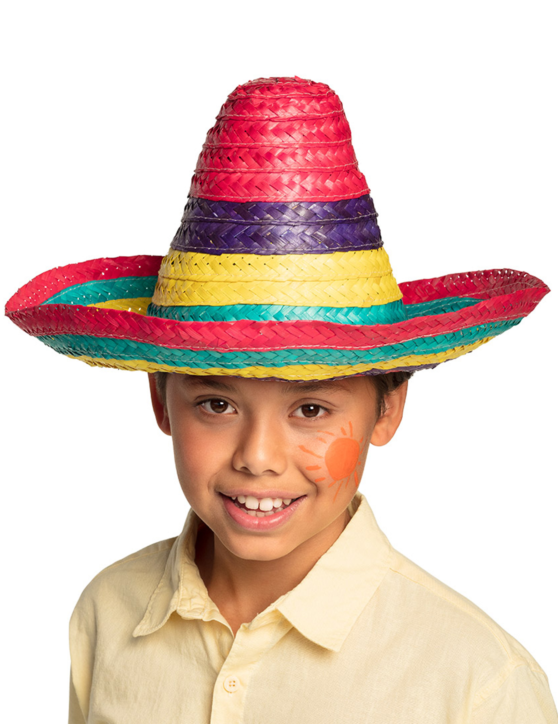 Kinder-Sombrero bunt