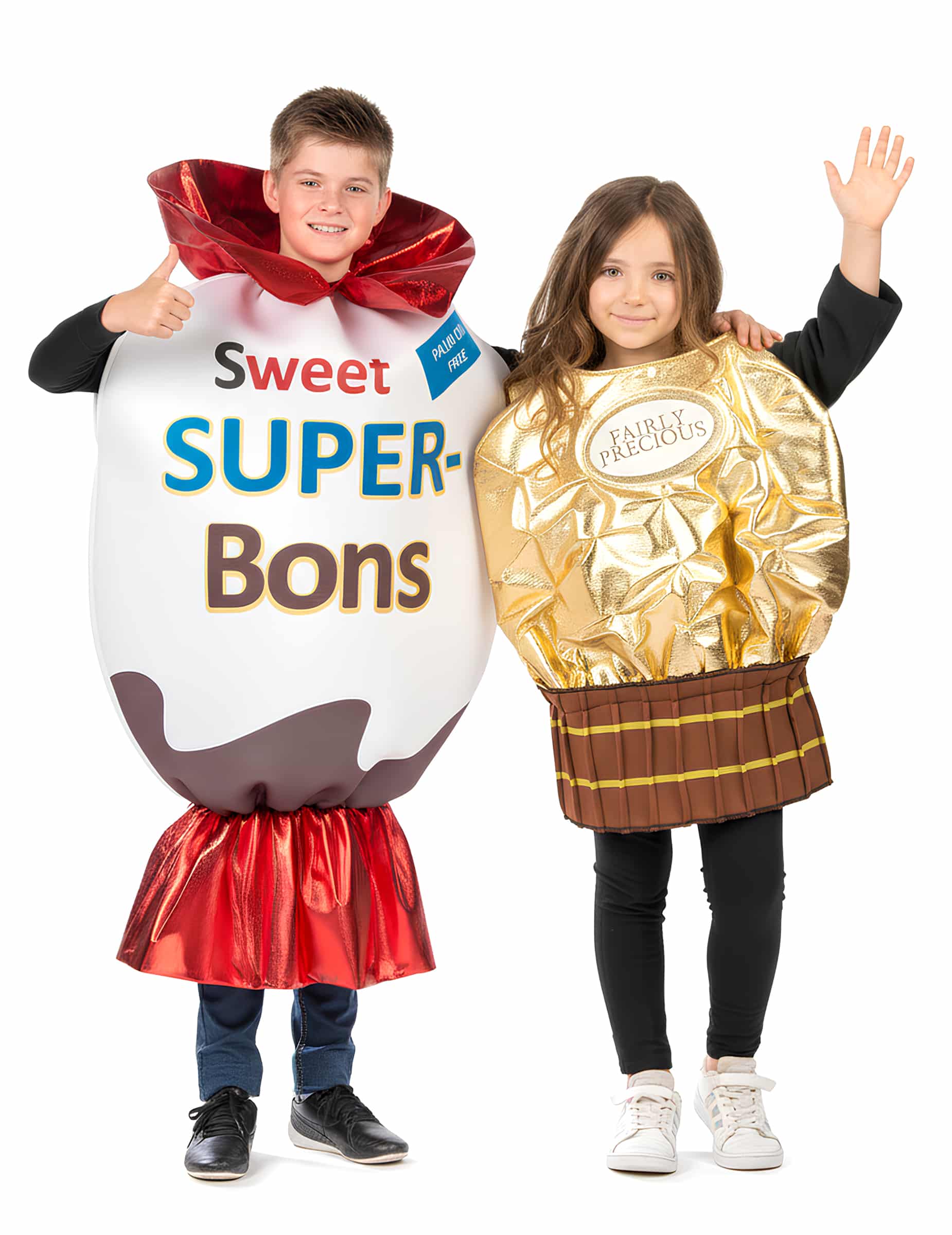 Kinder-Süßigkeiten-Pärchenkostüm