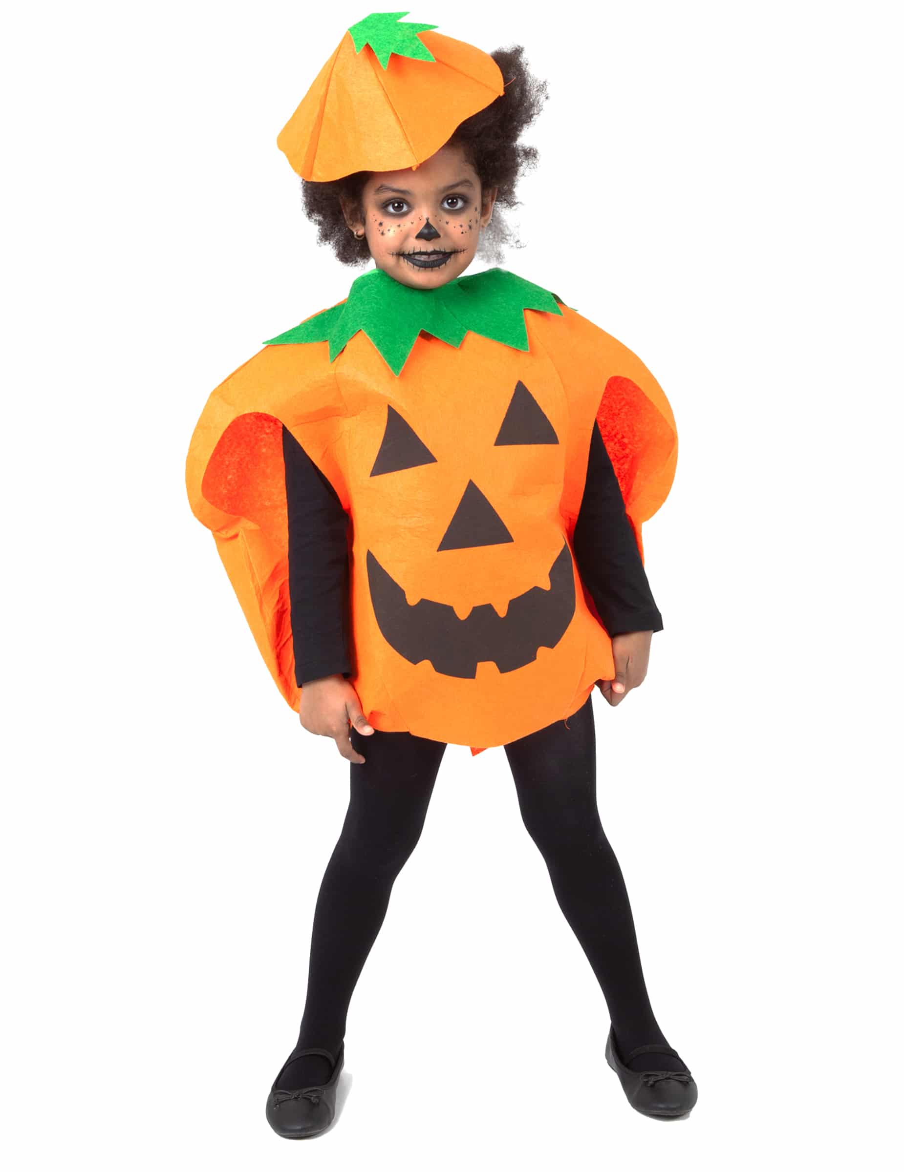 Kinderkostüm Kürbis orange