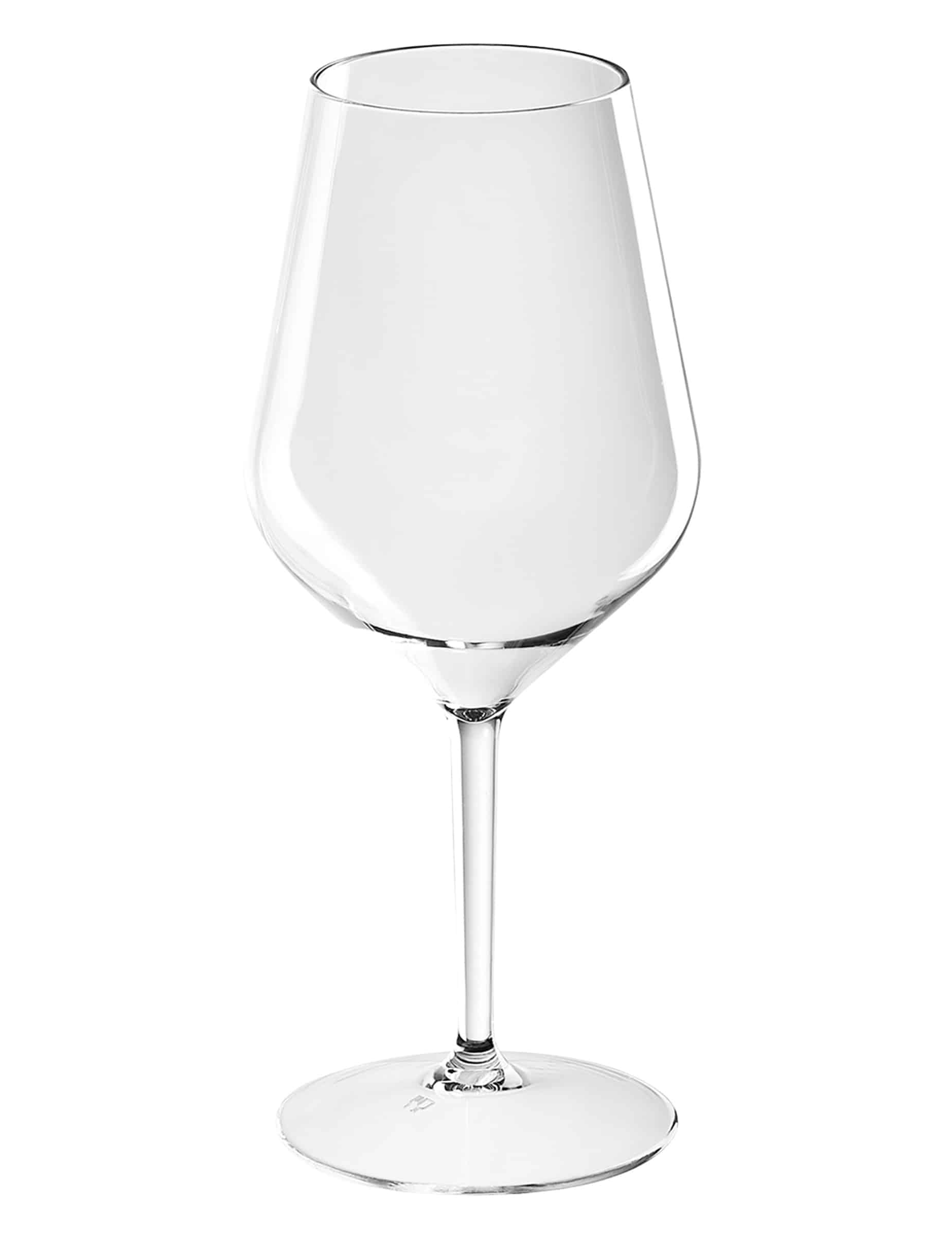 Klarsicht-Weinglas aus Kunststoff mit Stiel 47 cl