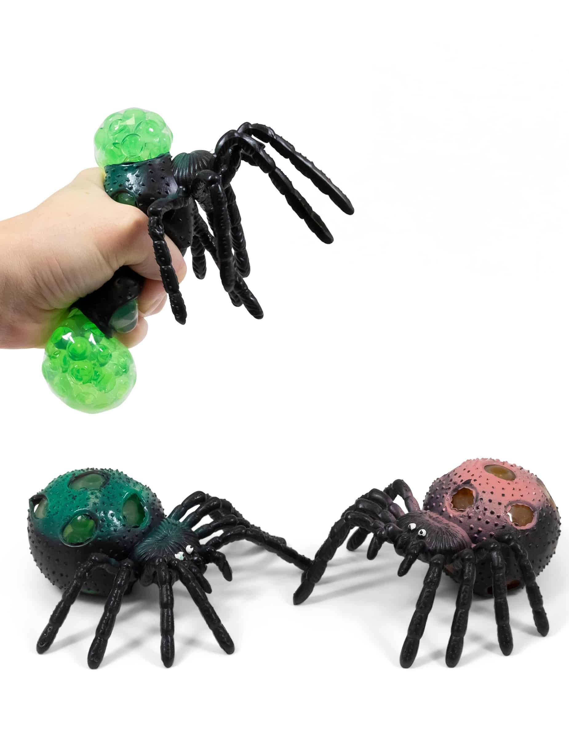 Knautsch-Spinne mit Perlen Balle araignée à billes souple