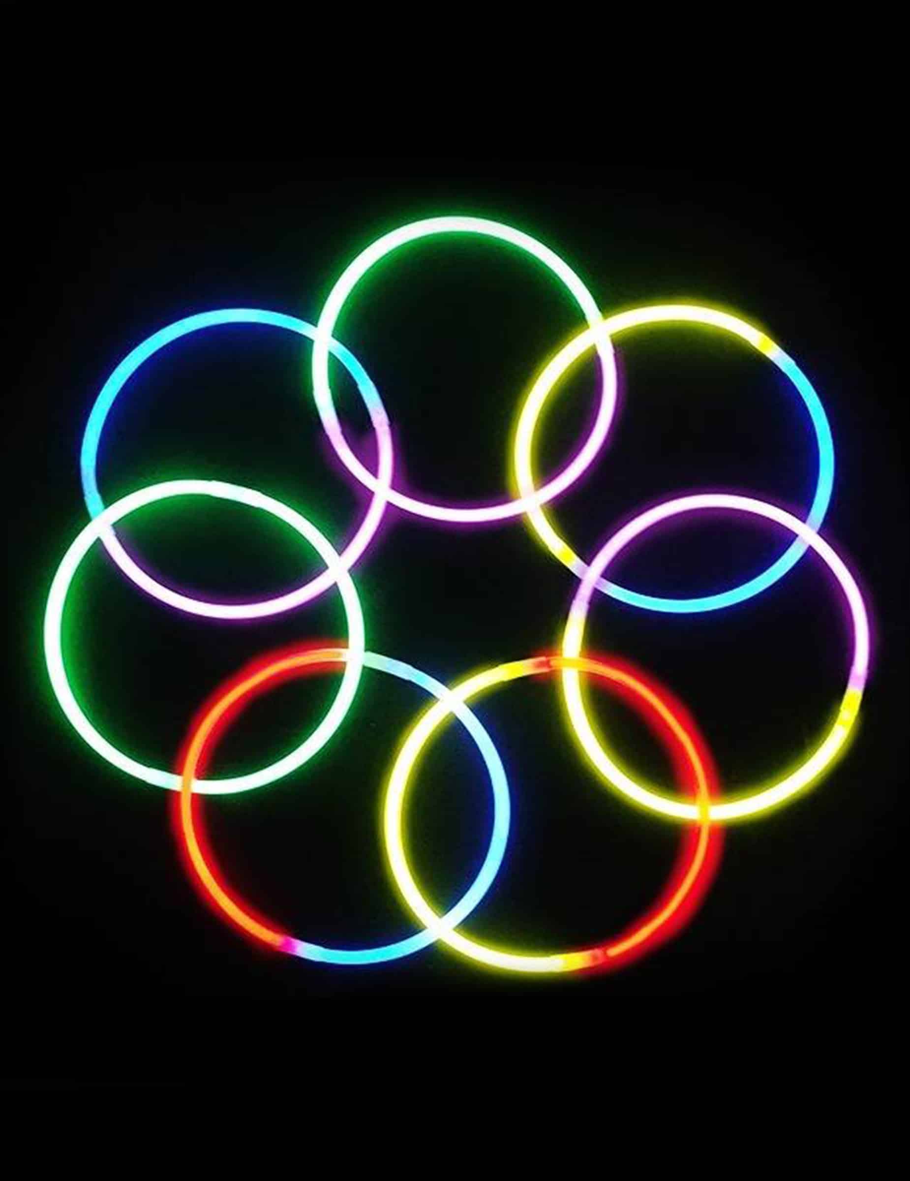 Knicklichter Party-Gadget bunt 100 Stück