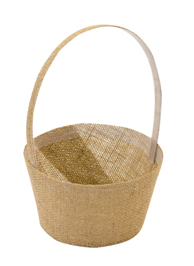 Körbchen in Jute-Optik Elfenbein 16