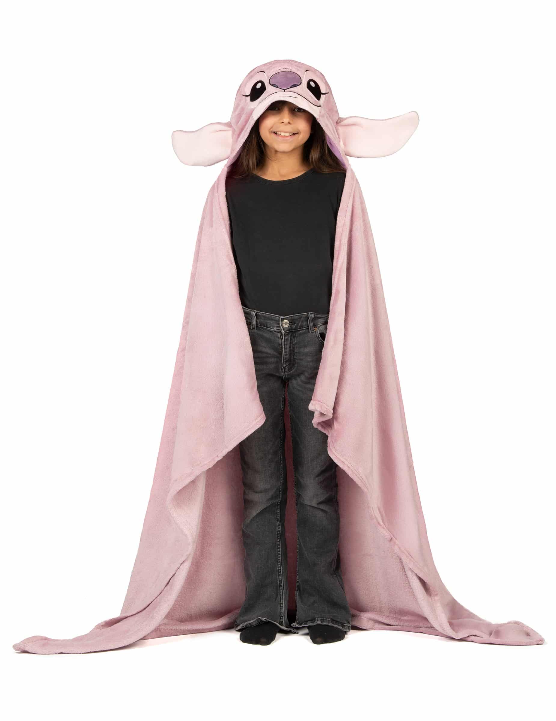 Kostüm Angel Fleece Kapuzenjacke Lilo + Stitch Kinder