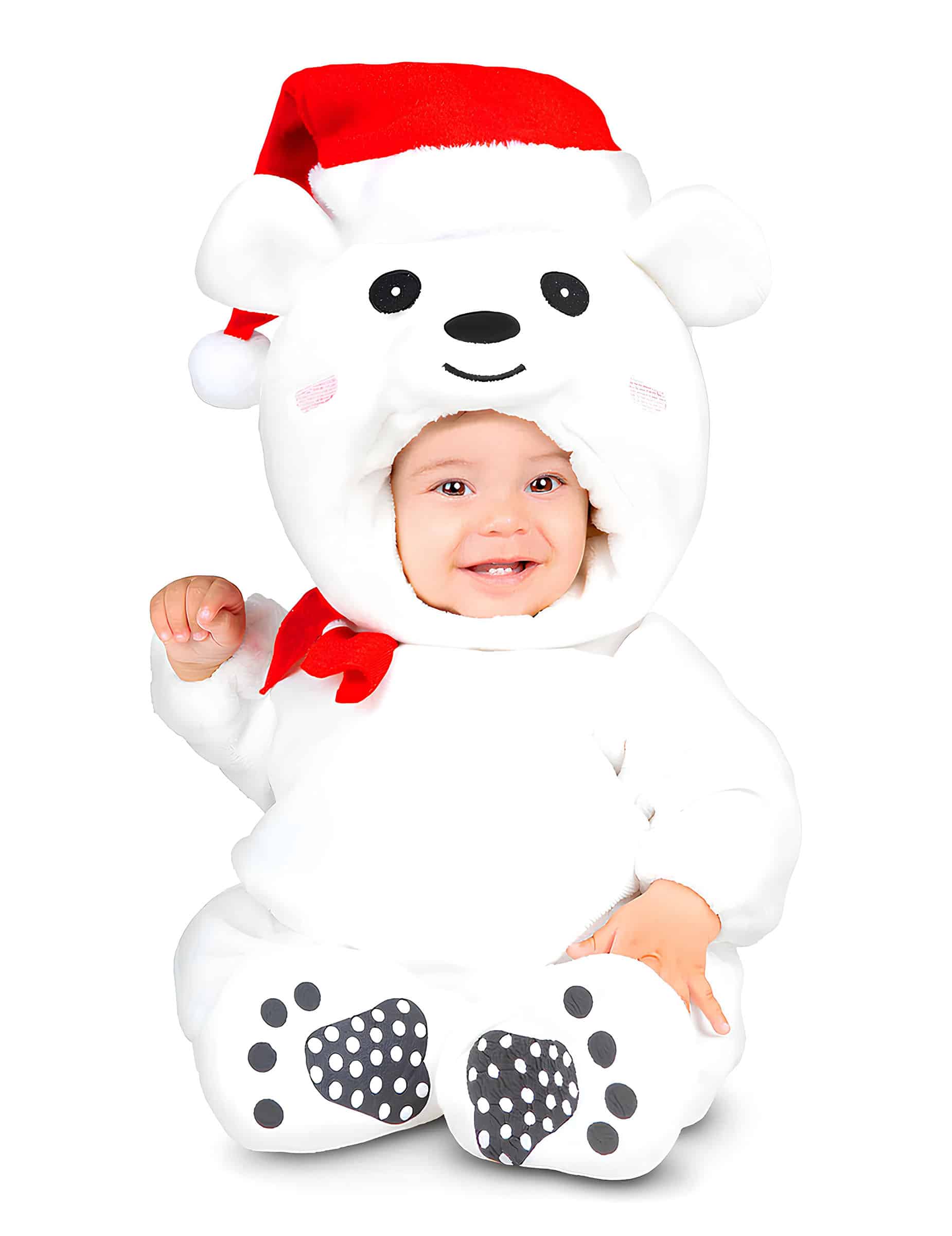 Kostümset Weißer Eisbär Baby