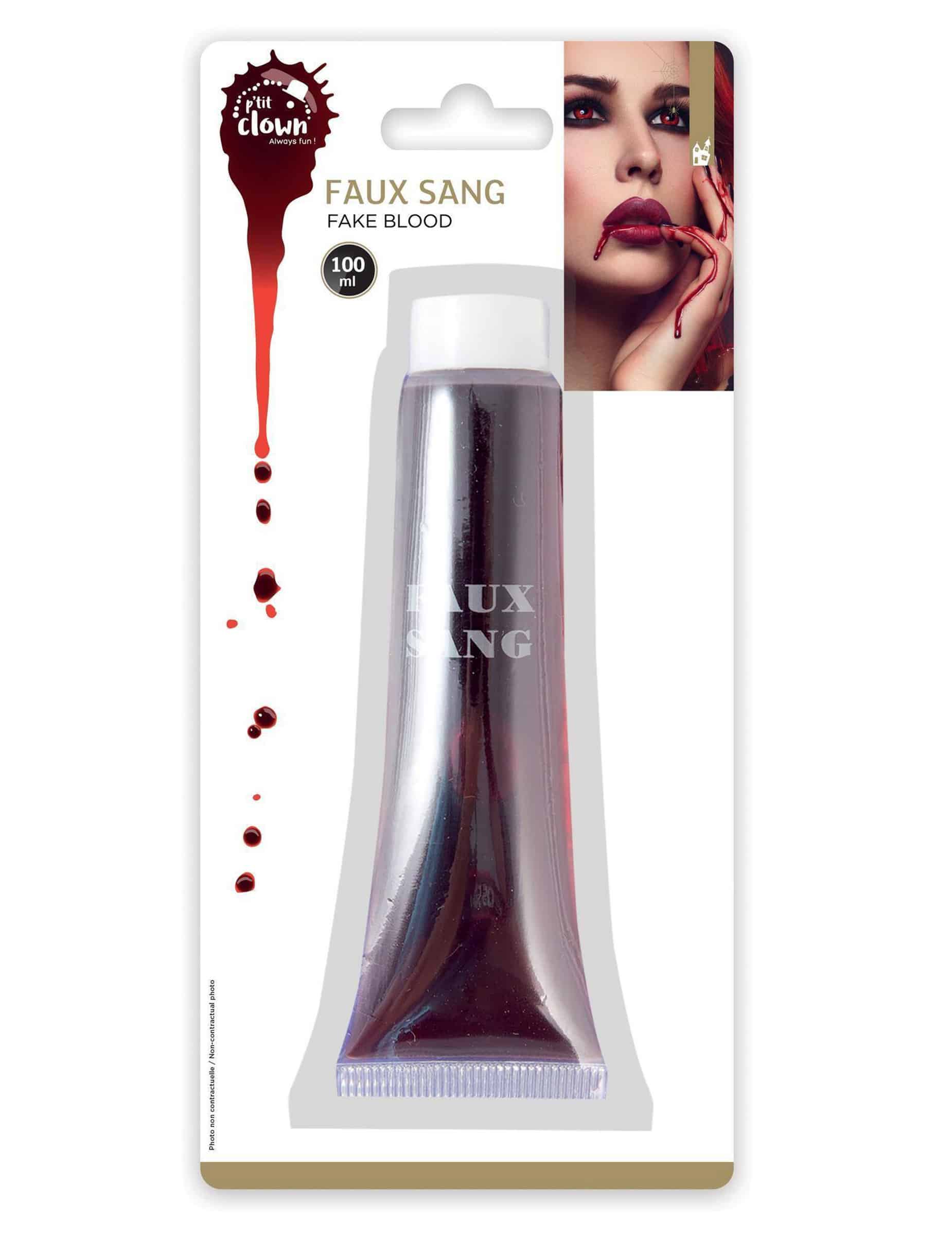 Kunstblut Filmblut Make-up Halloween hellrot 100ml