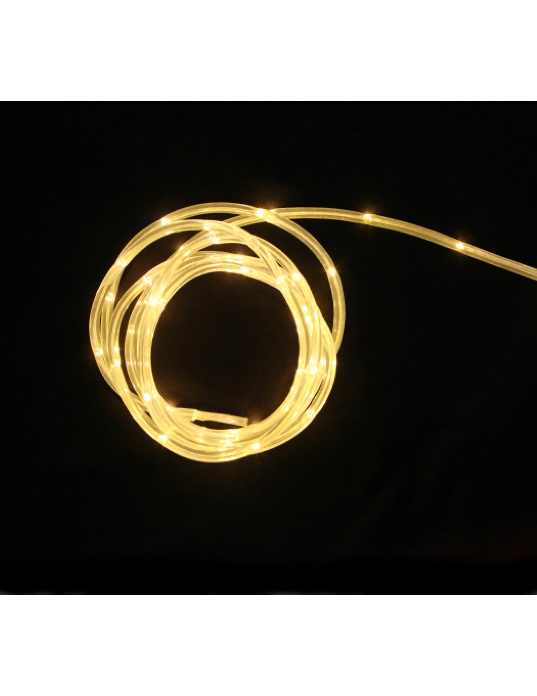 LED-Lichterschlauch weiß 100 LEDs 3 m