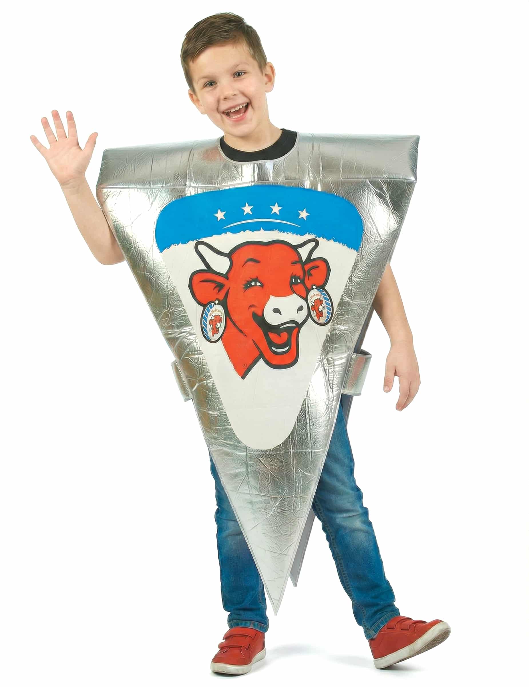 La vache qui rit Portion Kinderkostüm silber