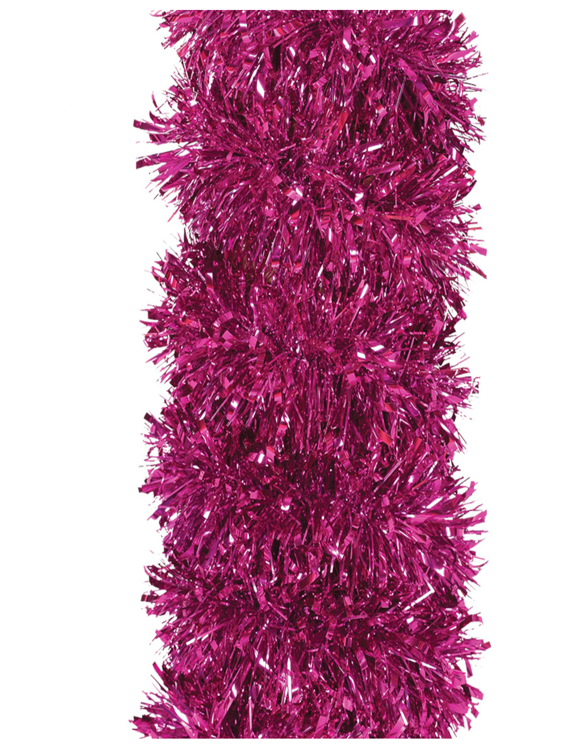 Lametta-Girlande magenta 180 cm