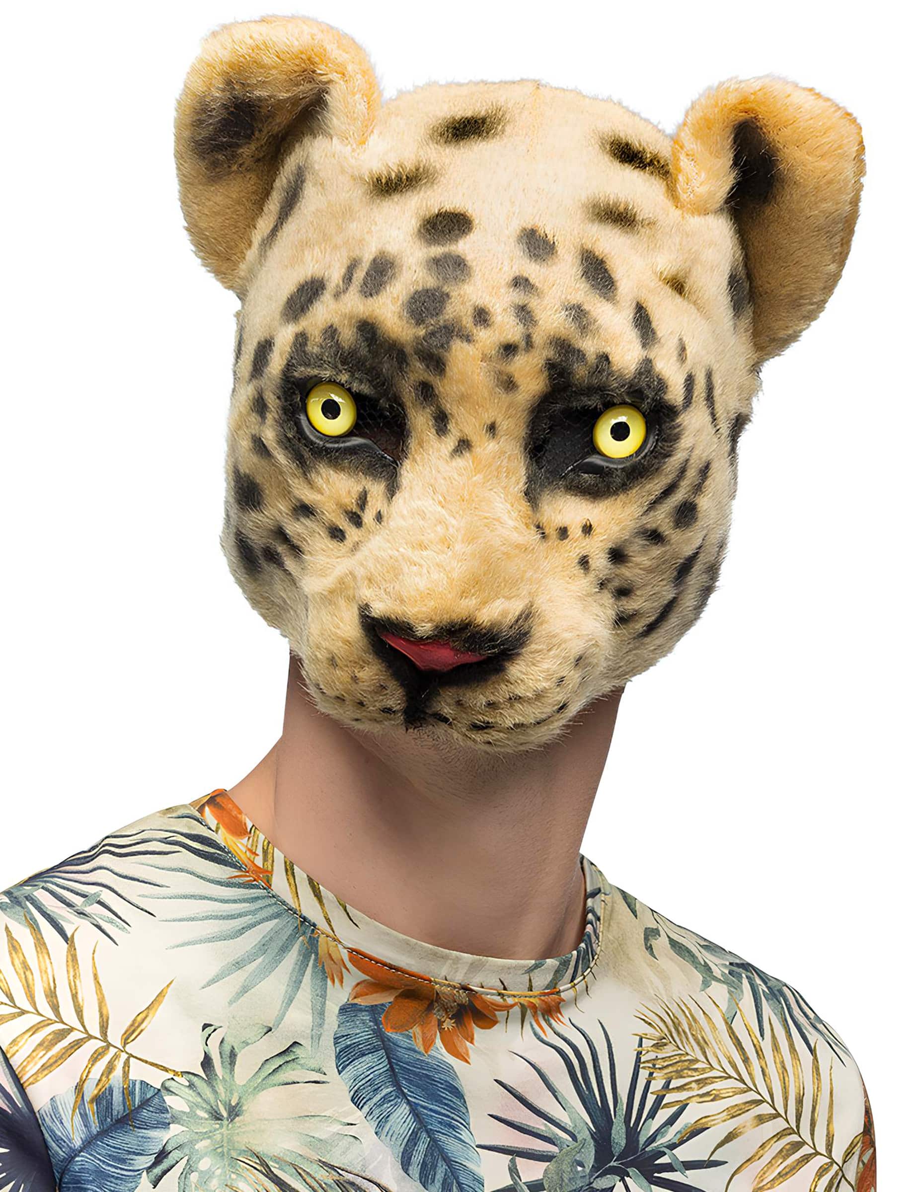Leopardenmaske für Erwachsene