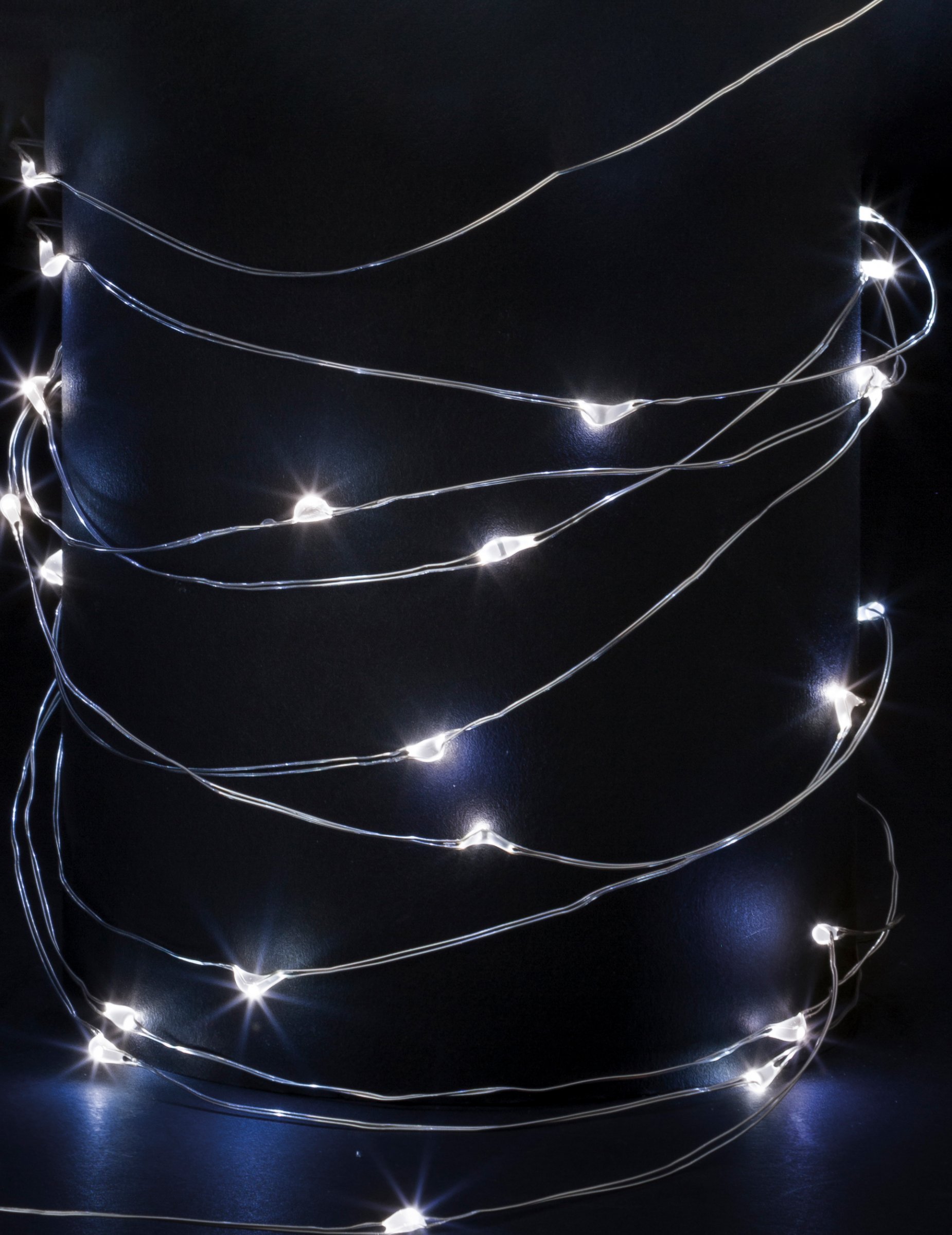 Lichterkette Christbaumschmuck weiß 10 m