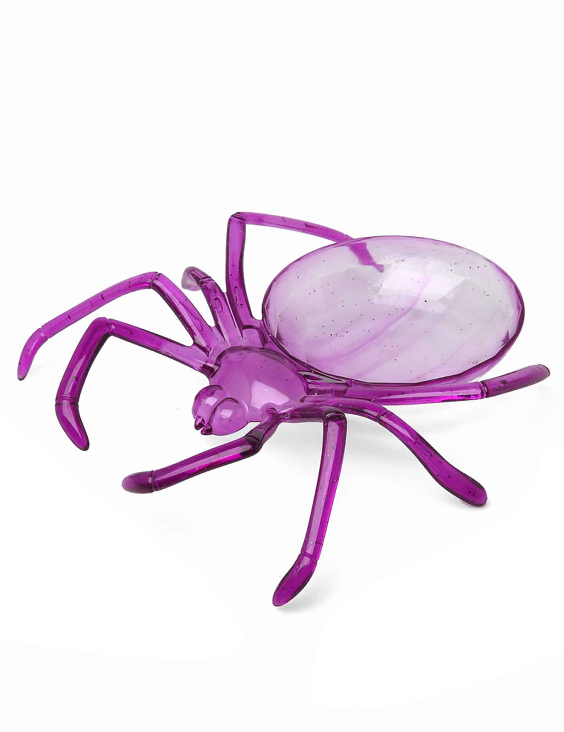 Lila Spinnentablett 24 x 23 cm