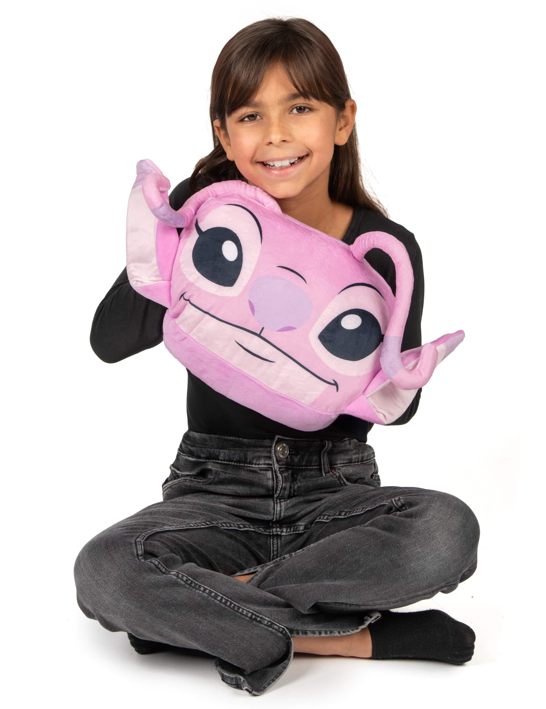 Lilo + Stitch Kissen Angel 40 cm Rosa