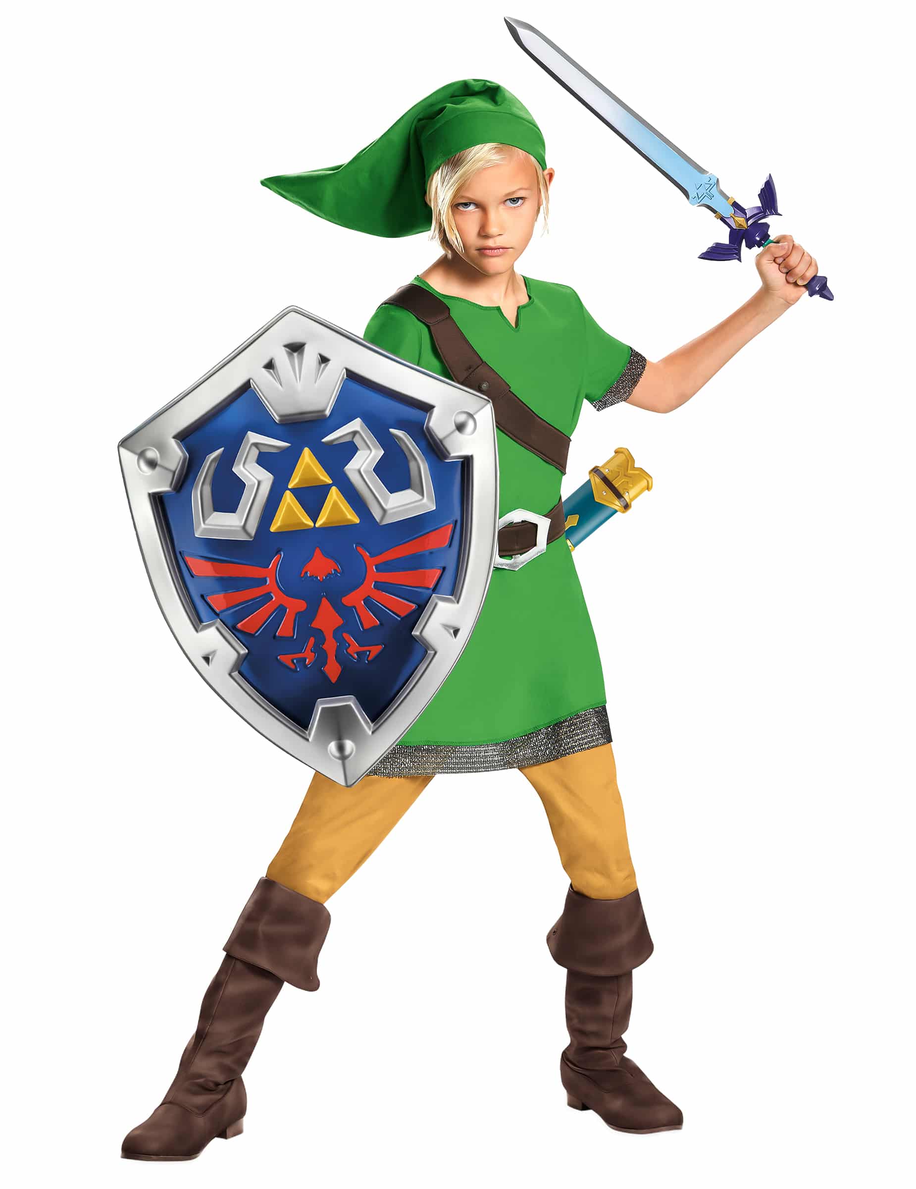 Link Zelda Kinderkostüm Set
