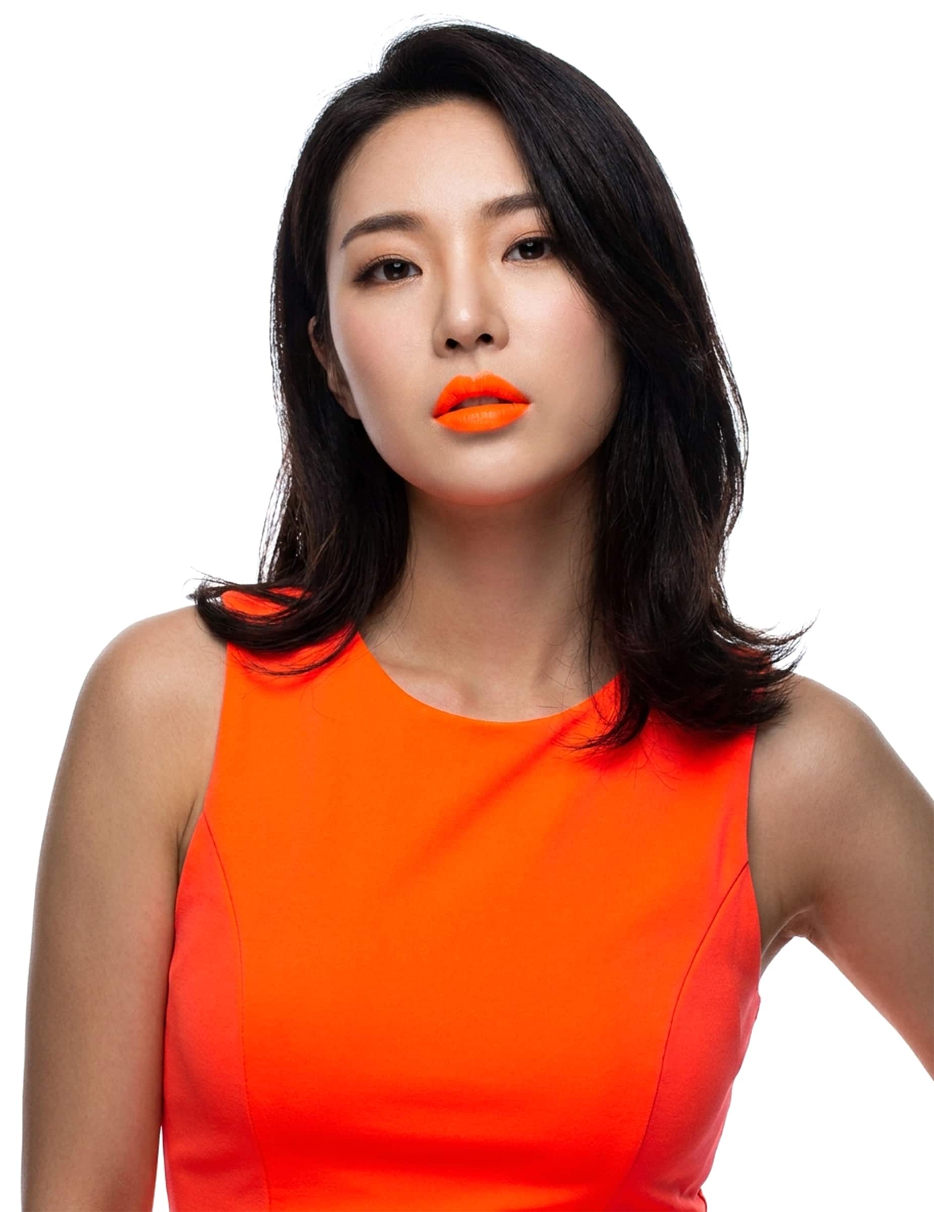 Lippenstift Neonfarben Orange