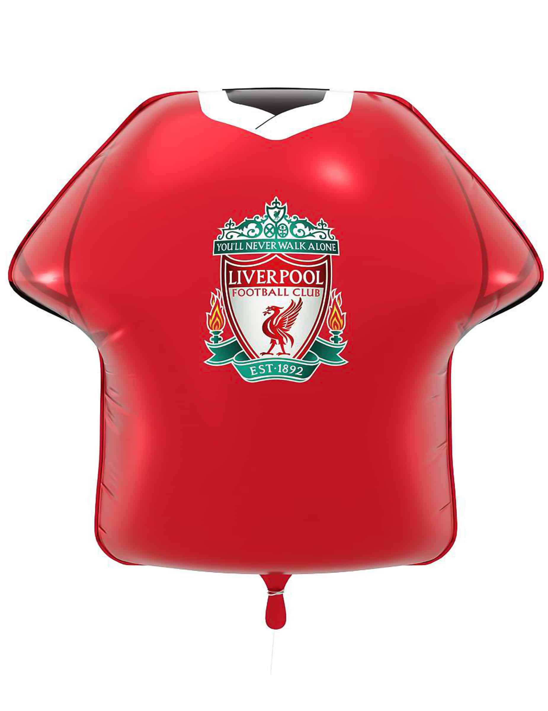 Liverpool Football Club Trikot-Ballon aus Aluminium