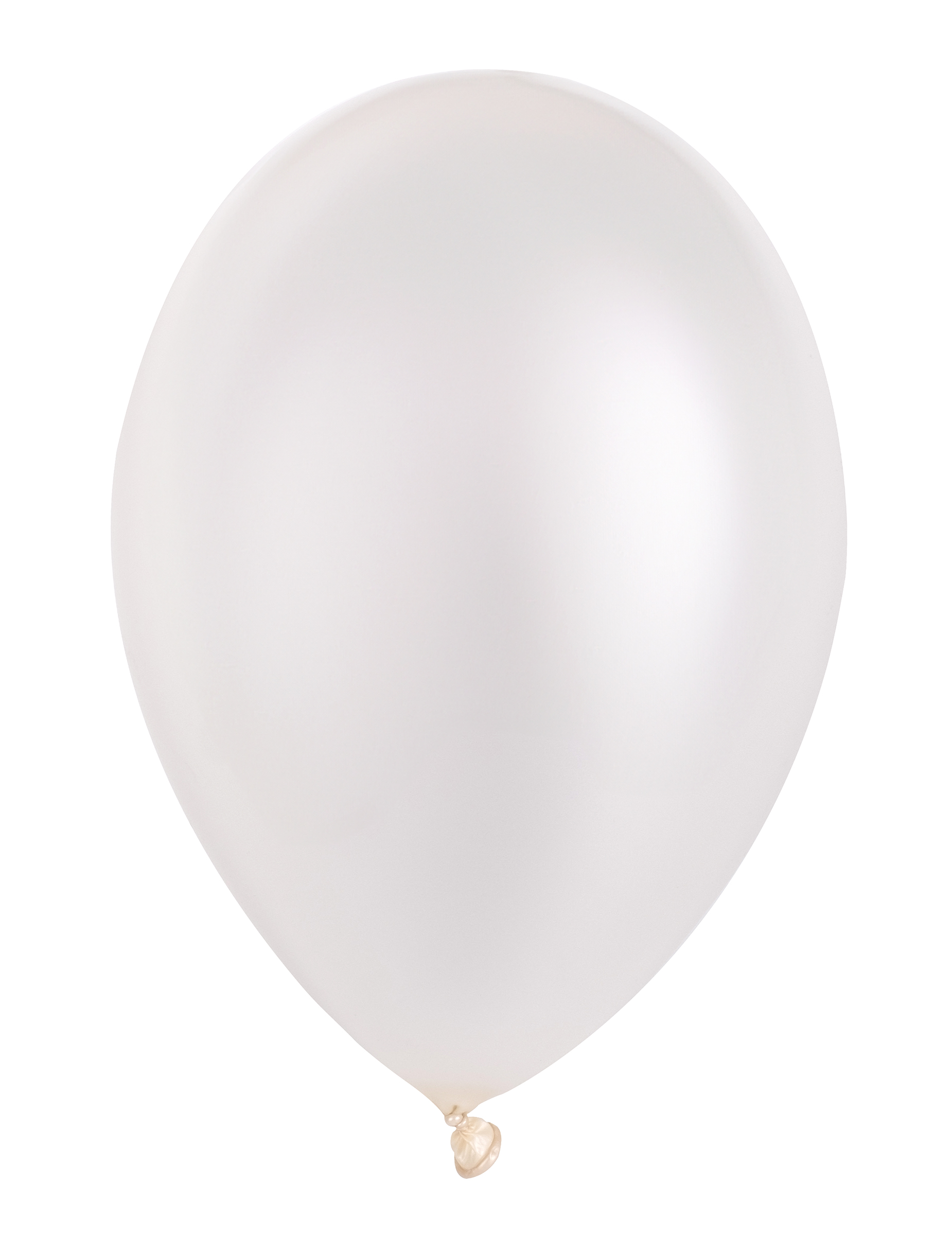 Luftballon-Set mit 50 Stück - metallic-elfenbeinfarben