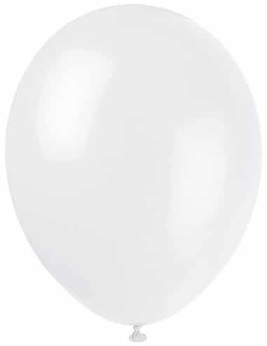 Luftballons Party-Deko 100 Stück weiss 30cm