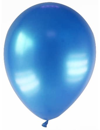 Luftballons Party-Deko Set 12 Stück blau