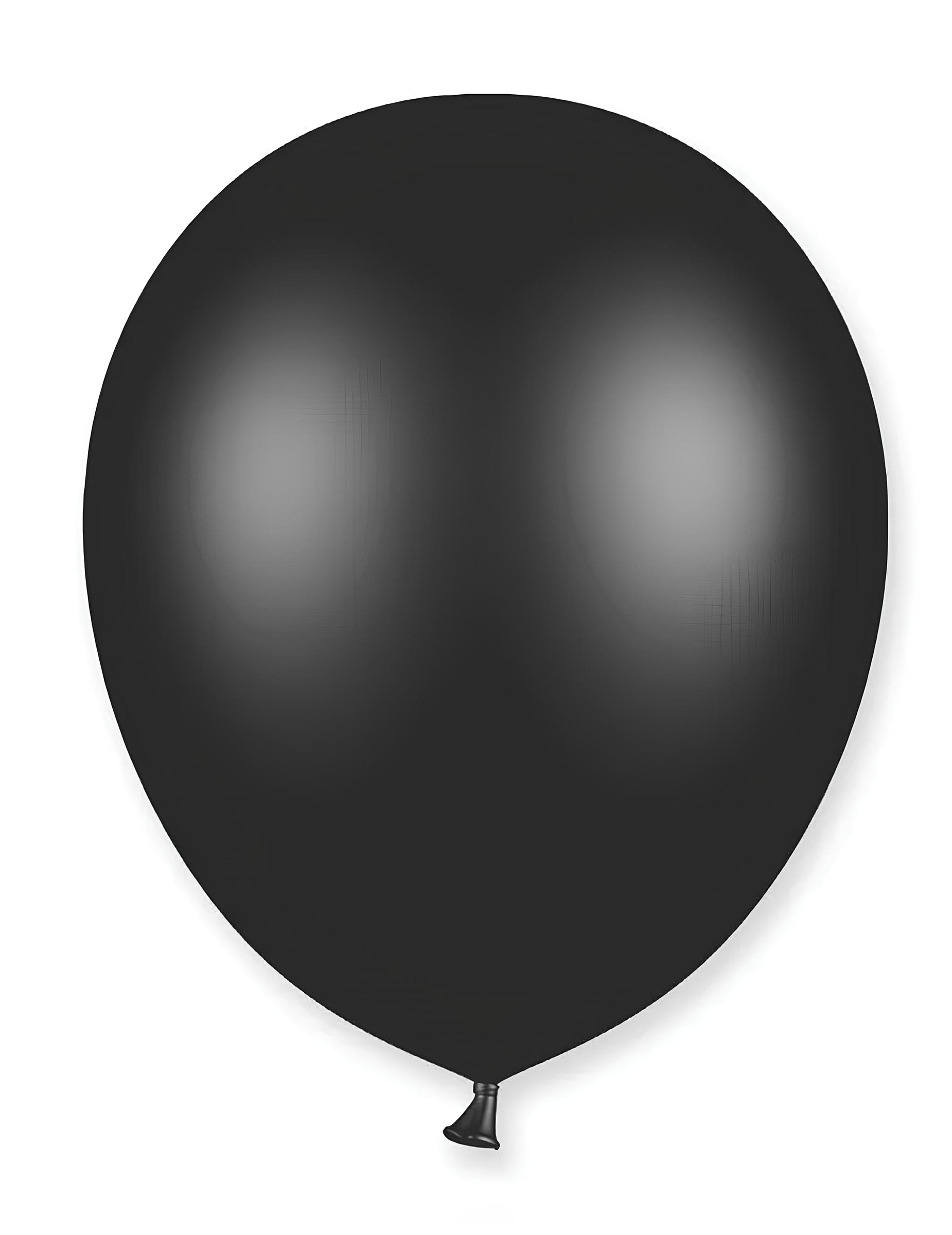 Luftballons Party-Deko Set 12 Stück schwarz