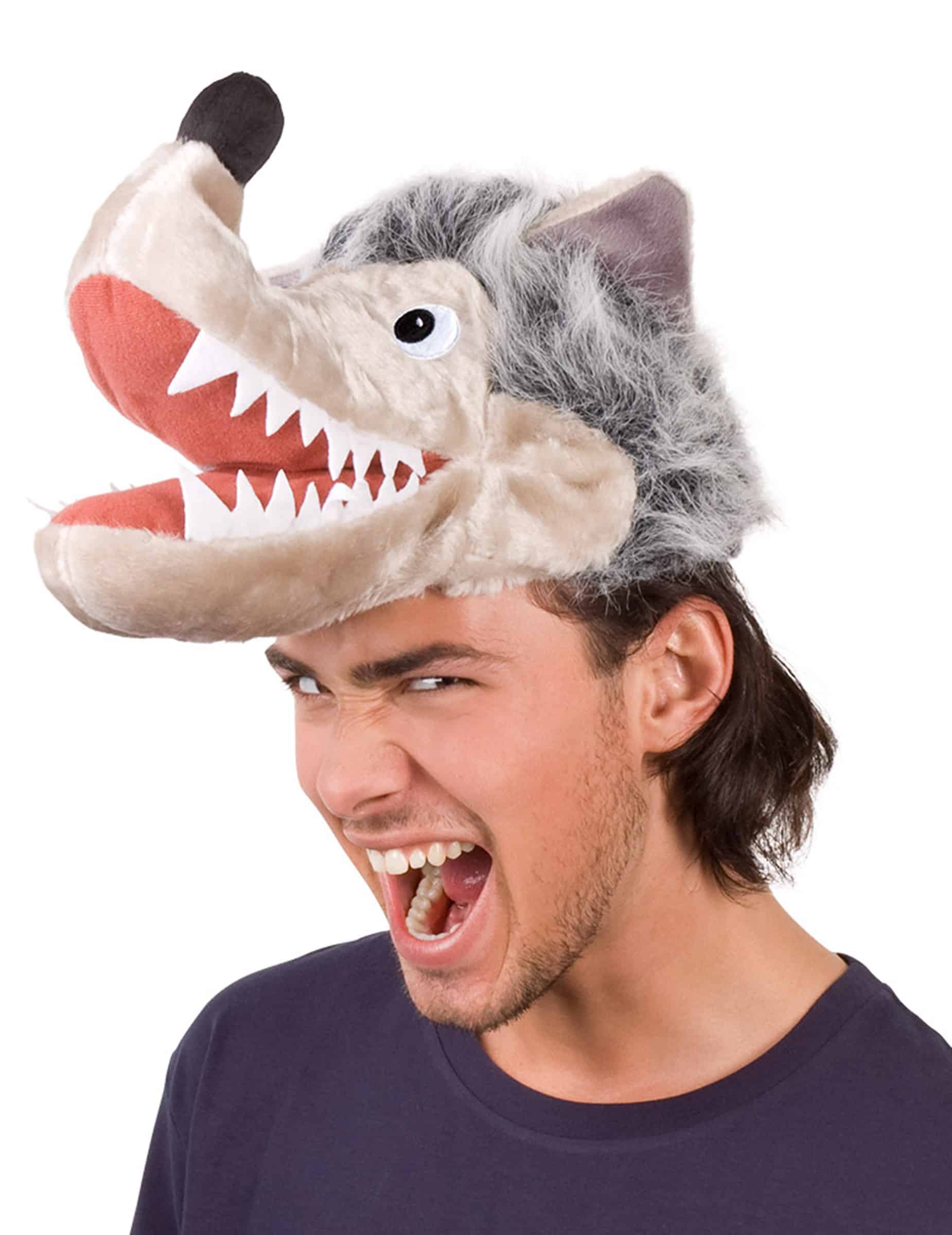 Lustige Wolfsmütze