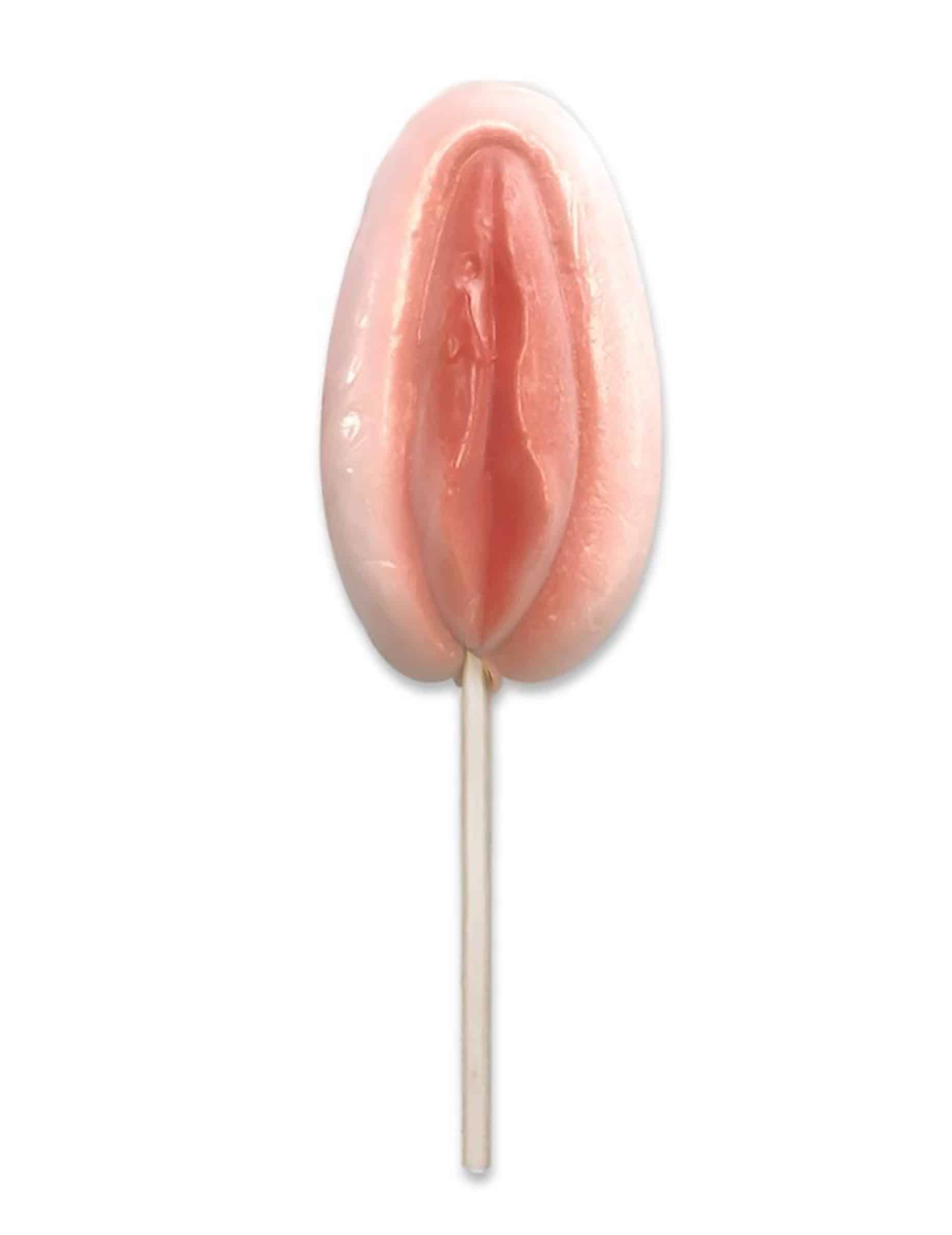 Lutscher Vagina Form Zuckerlutscher