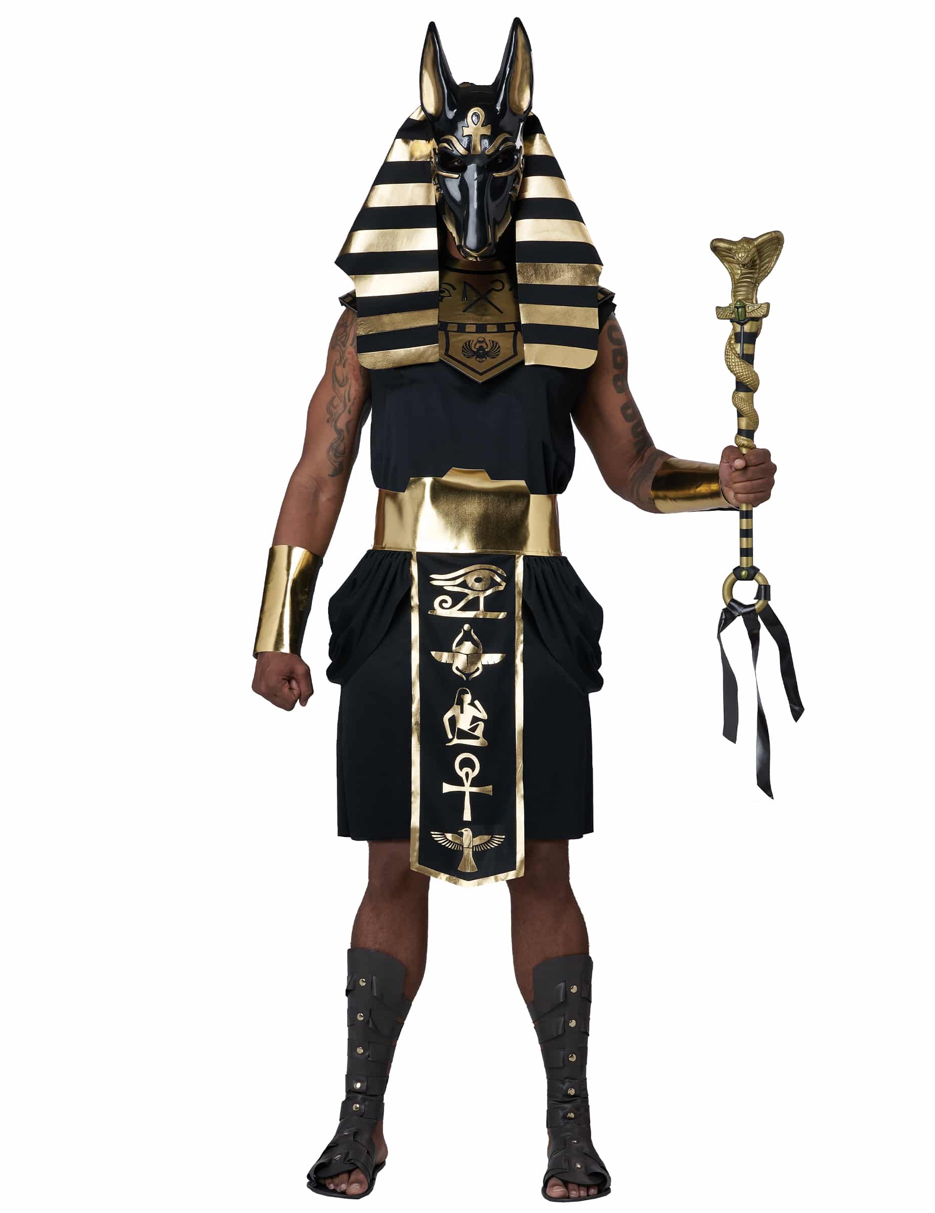 Luxus-Anubis-Gott Kostüm für Herren