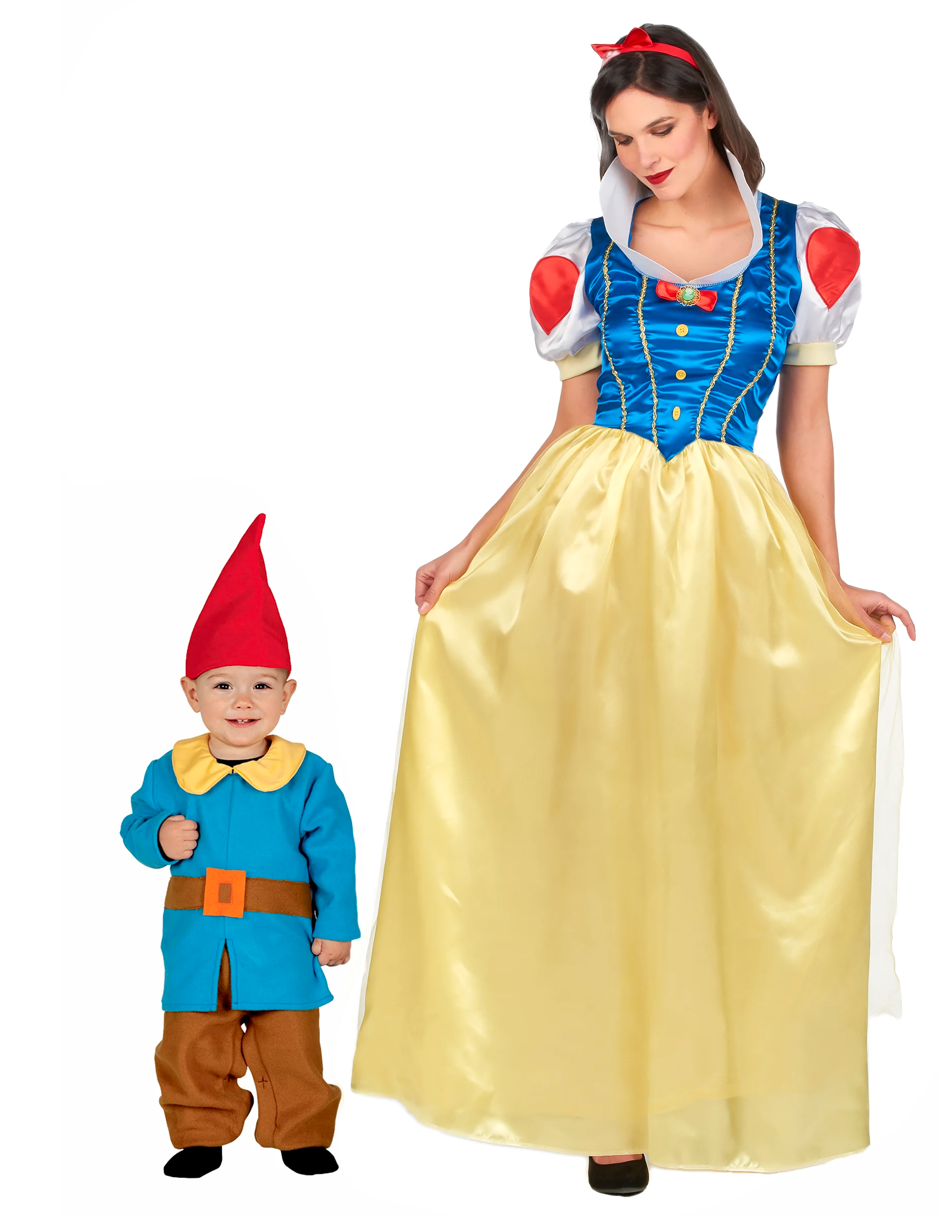 Märchen-Paarkostüm für Mutter und Kind Faschingskostüm bunt