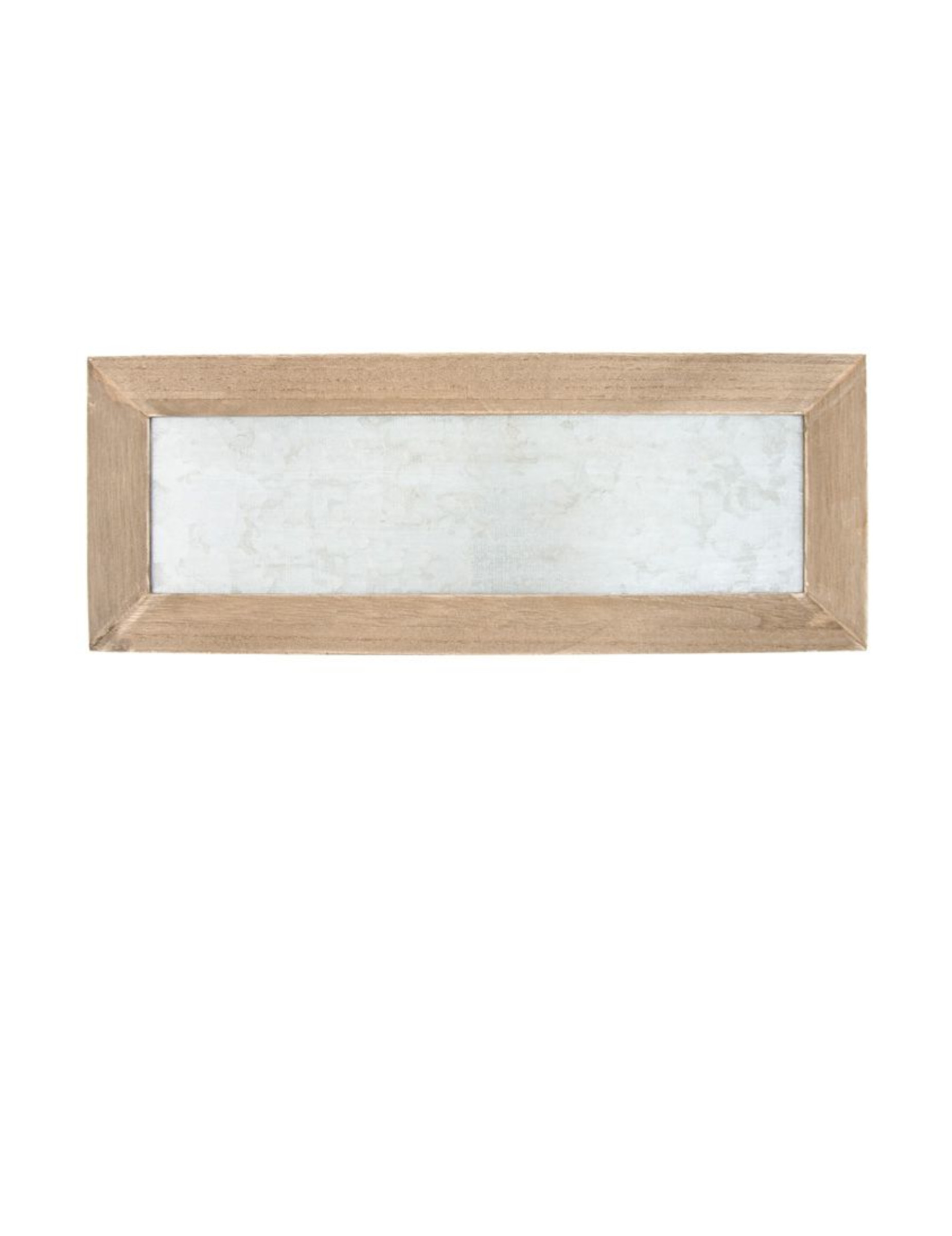 Magnet-Tafel aus Holz und Zink 40 cm Vintage-Stil