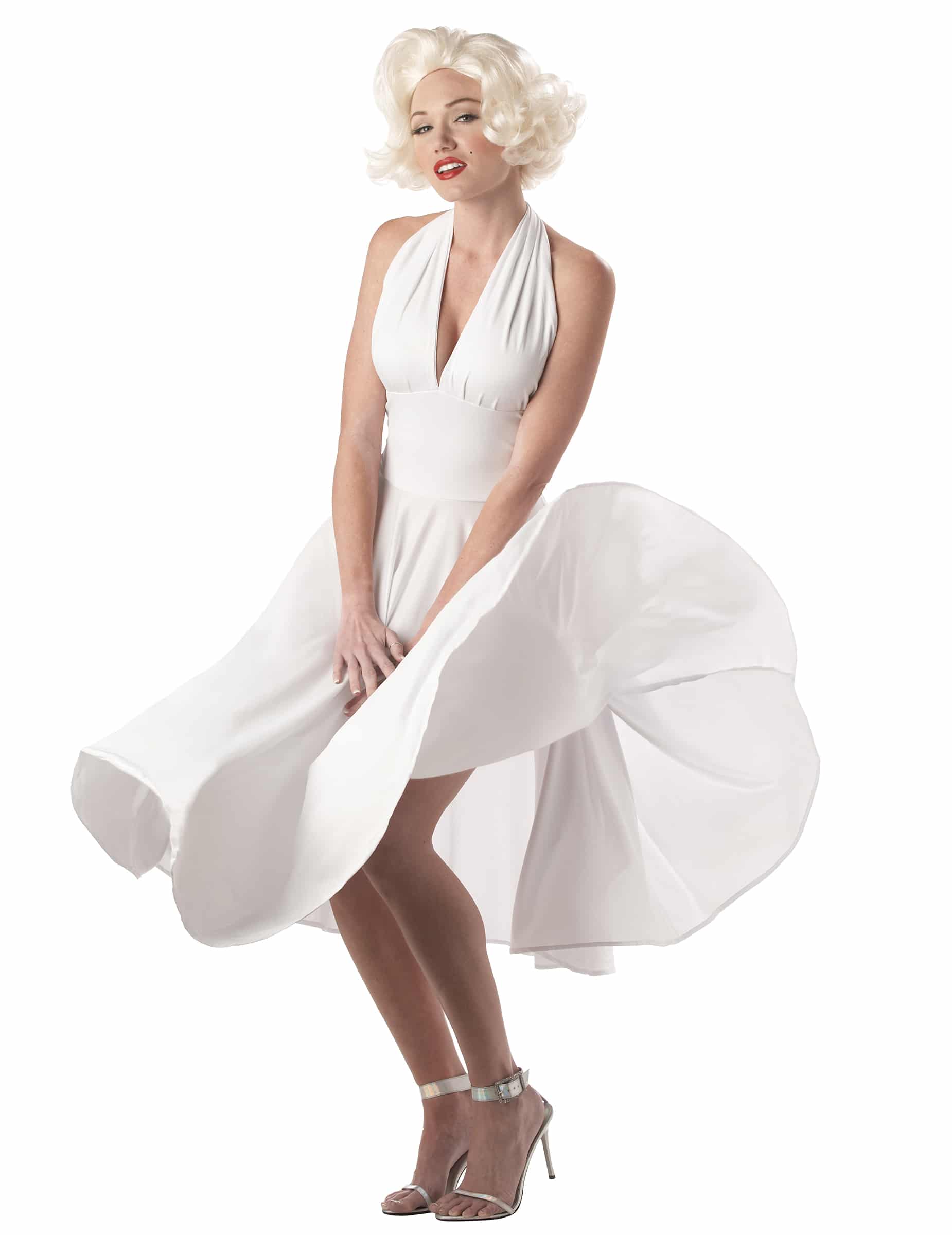 Marylin Monroe Kostüm Lizenzkostüm weiß