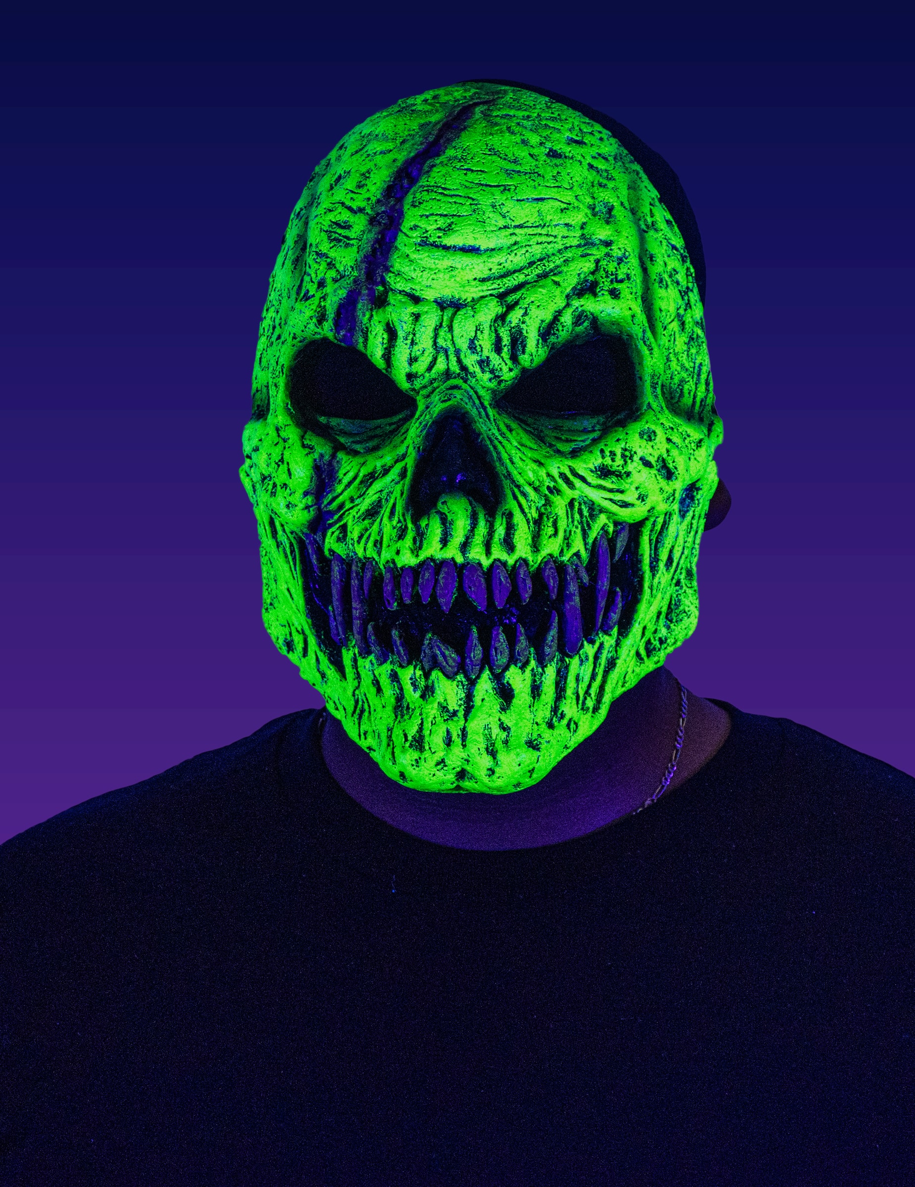 Maske Dämonenskelett