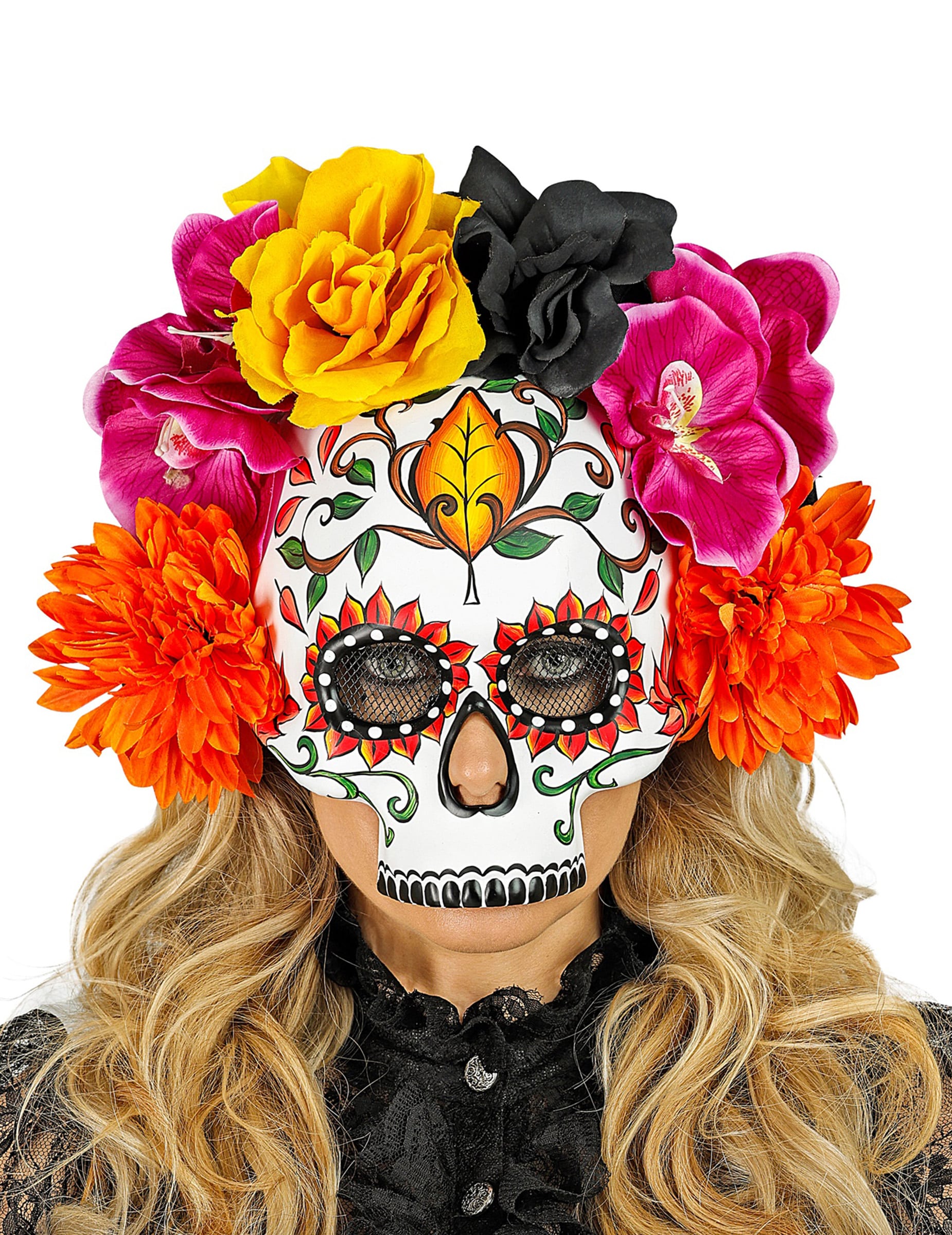 Maske Tag der Toten für Erwachsene